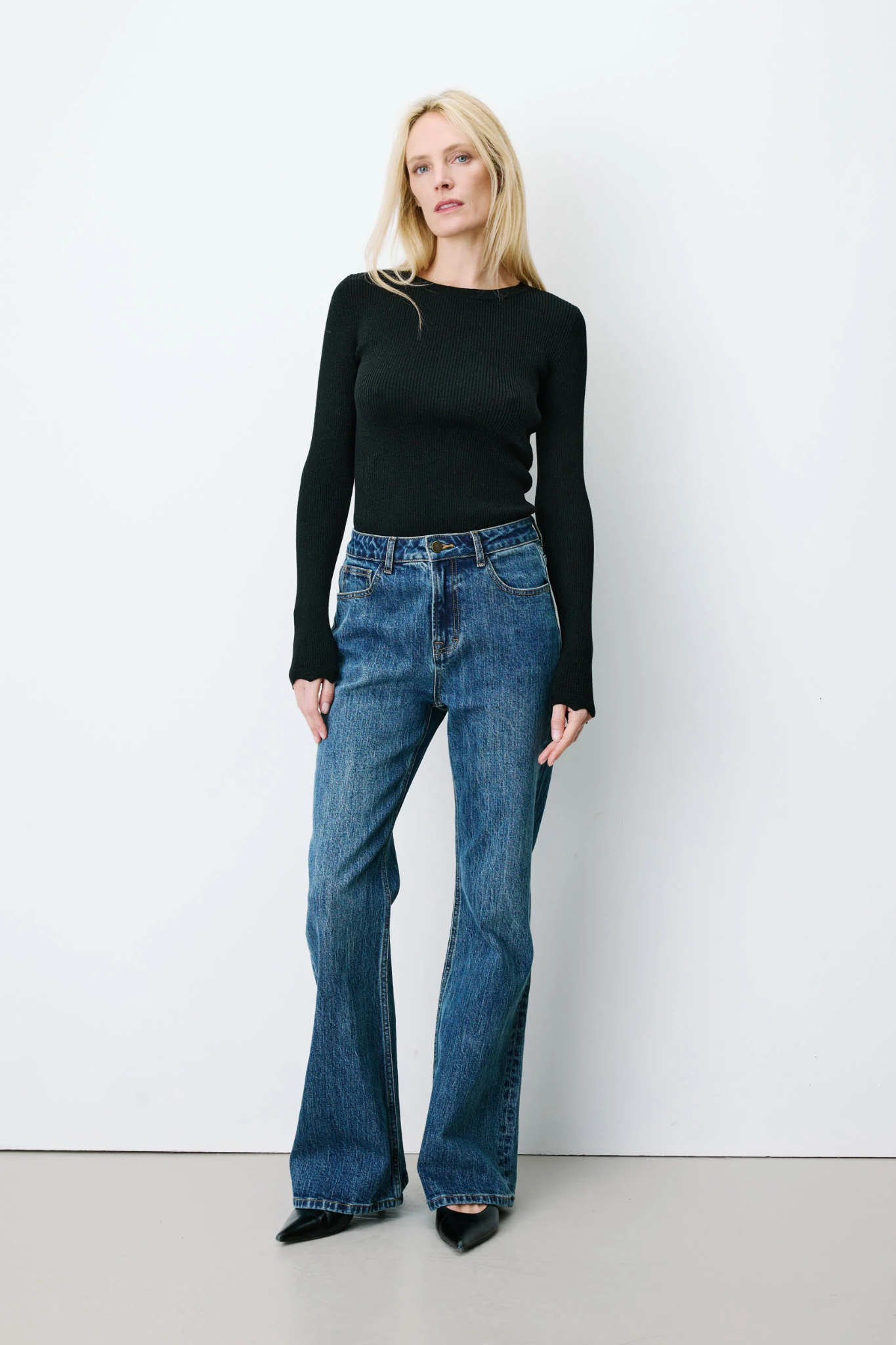 JOSEPH TROUSERS - VINTAGE BLUE