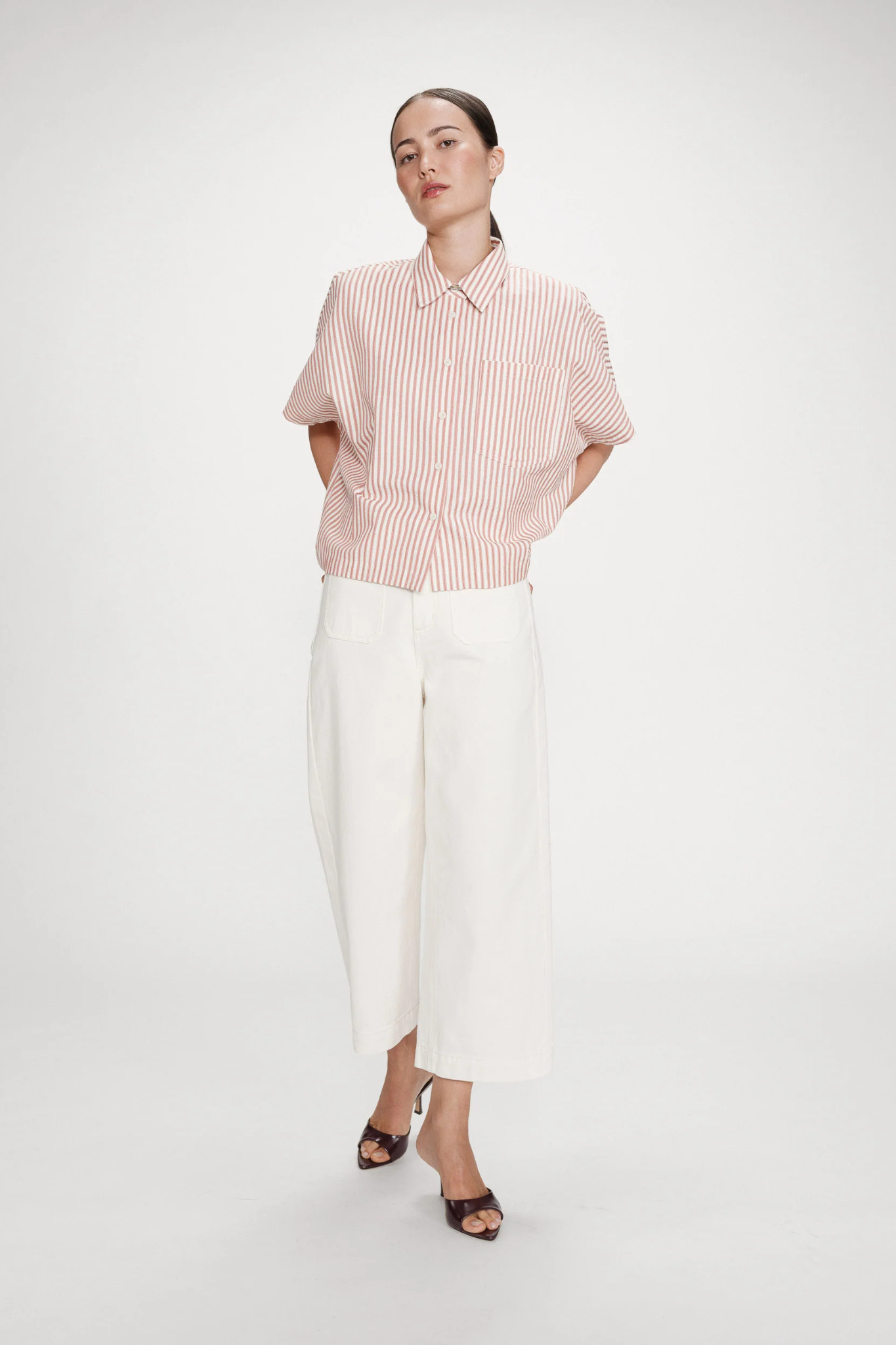 VERCIA SHIRT - CORAIL