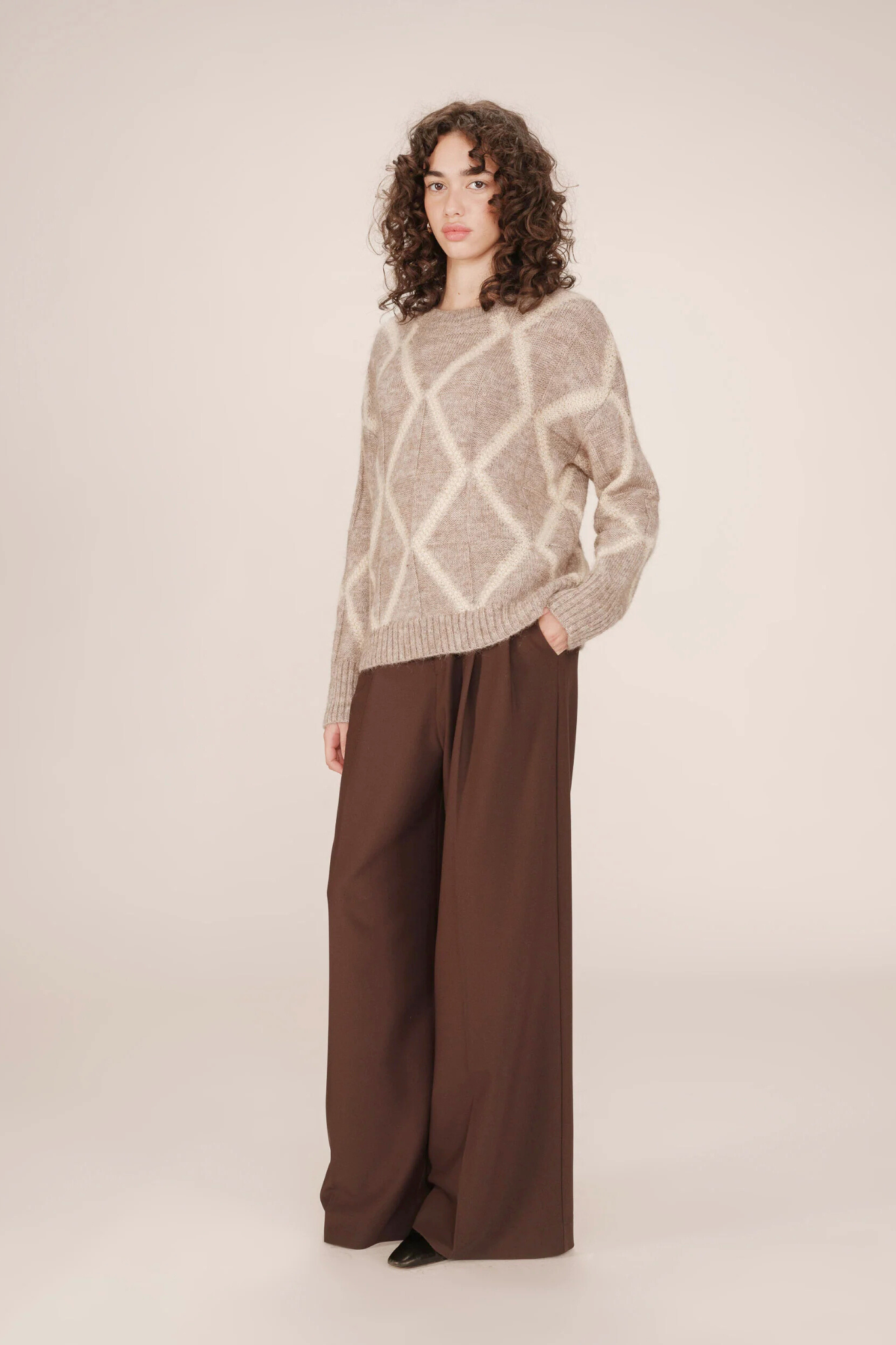 SALINGER SWEATER - GREIGE