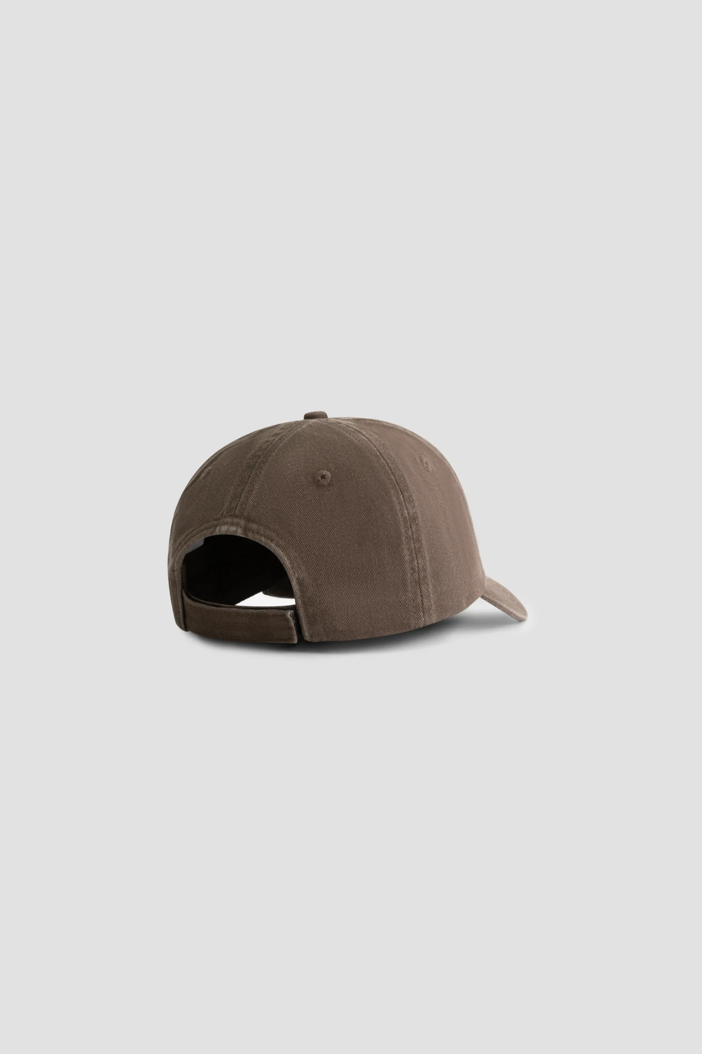 Olaf wavy drift cap in brown. Back view