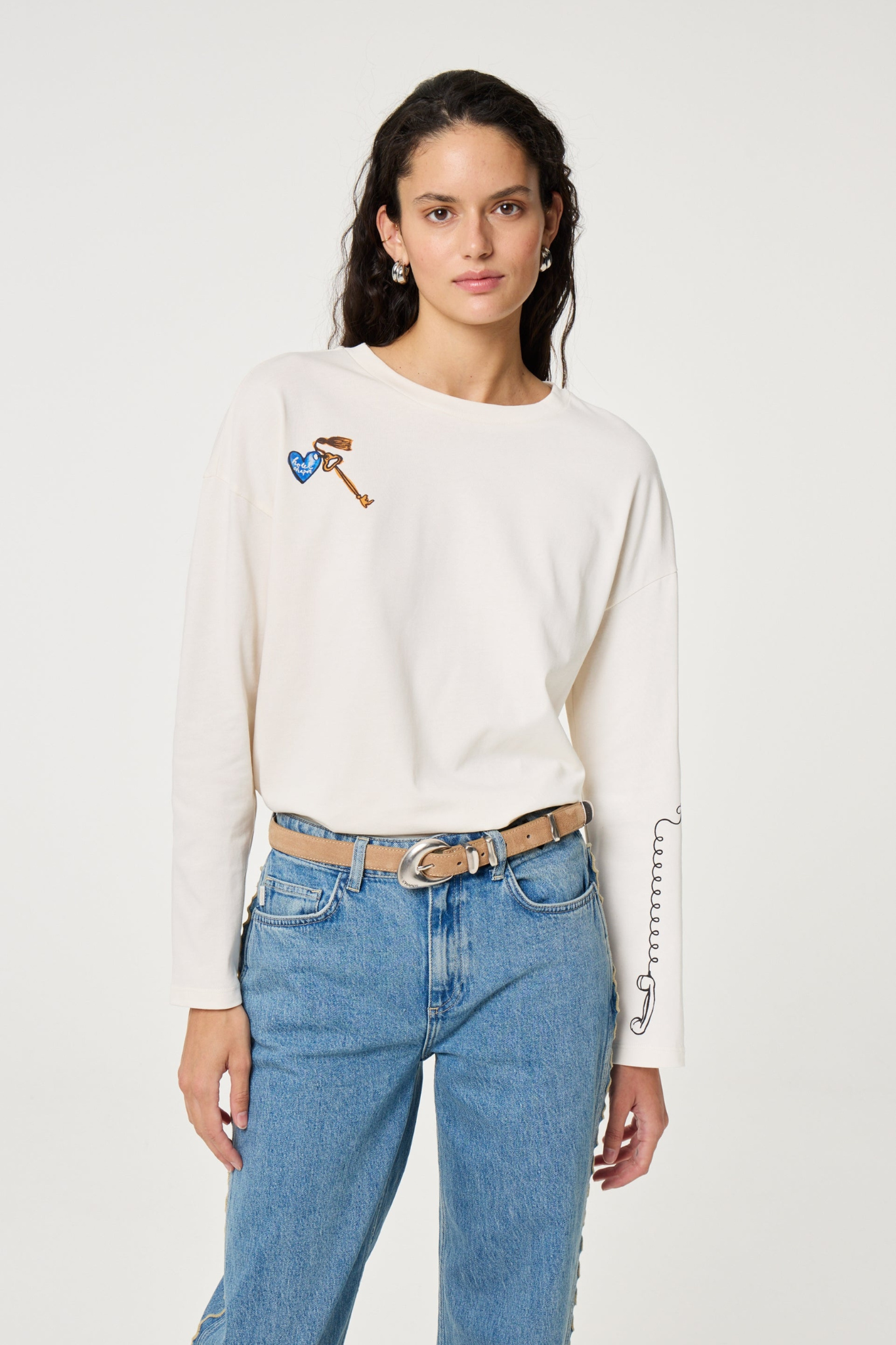PHILEINE T-SHIRT - COSY WHITE