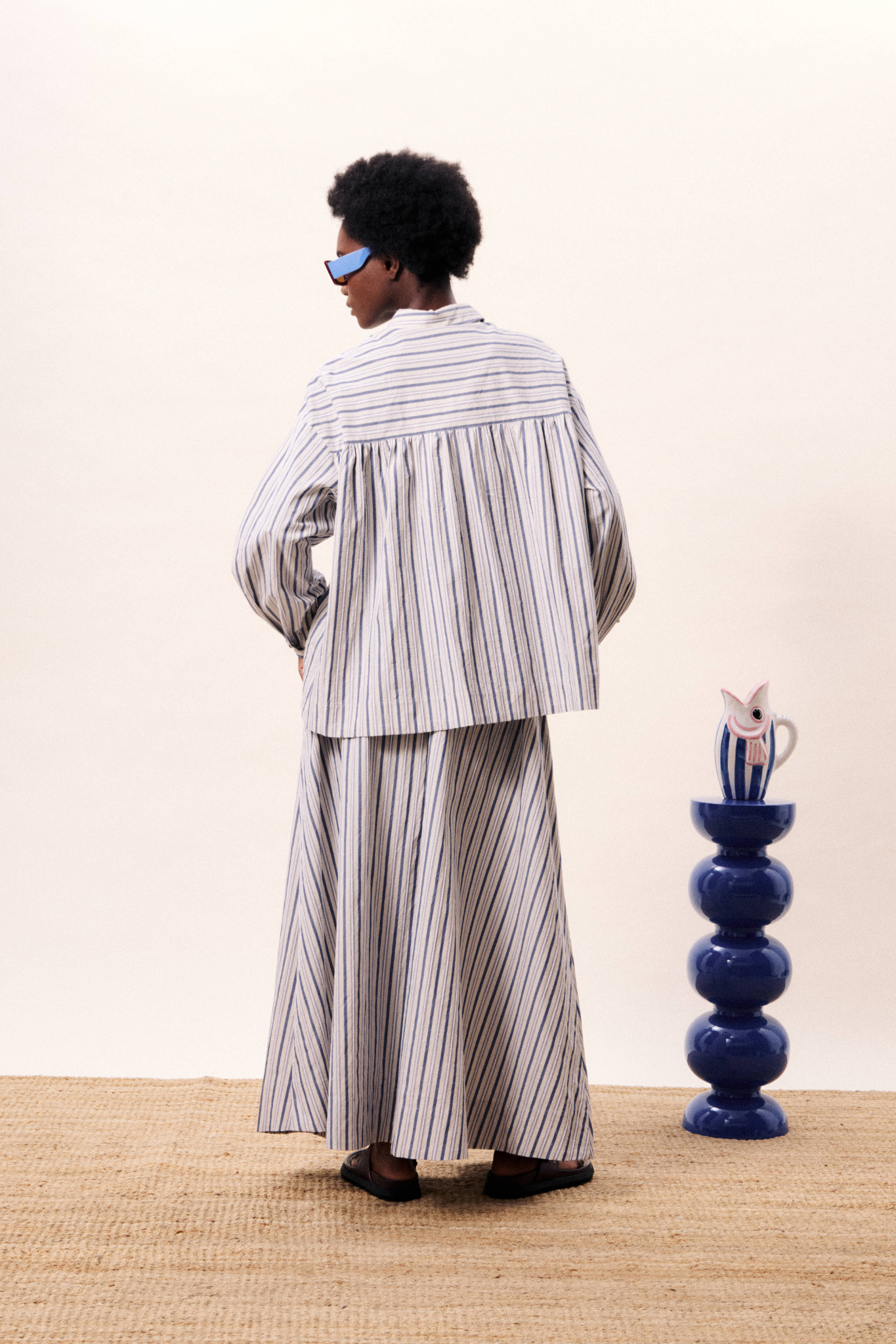LANIAKEA SHIRT - BLUE JEAN