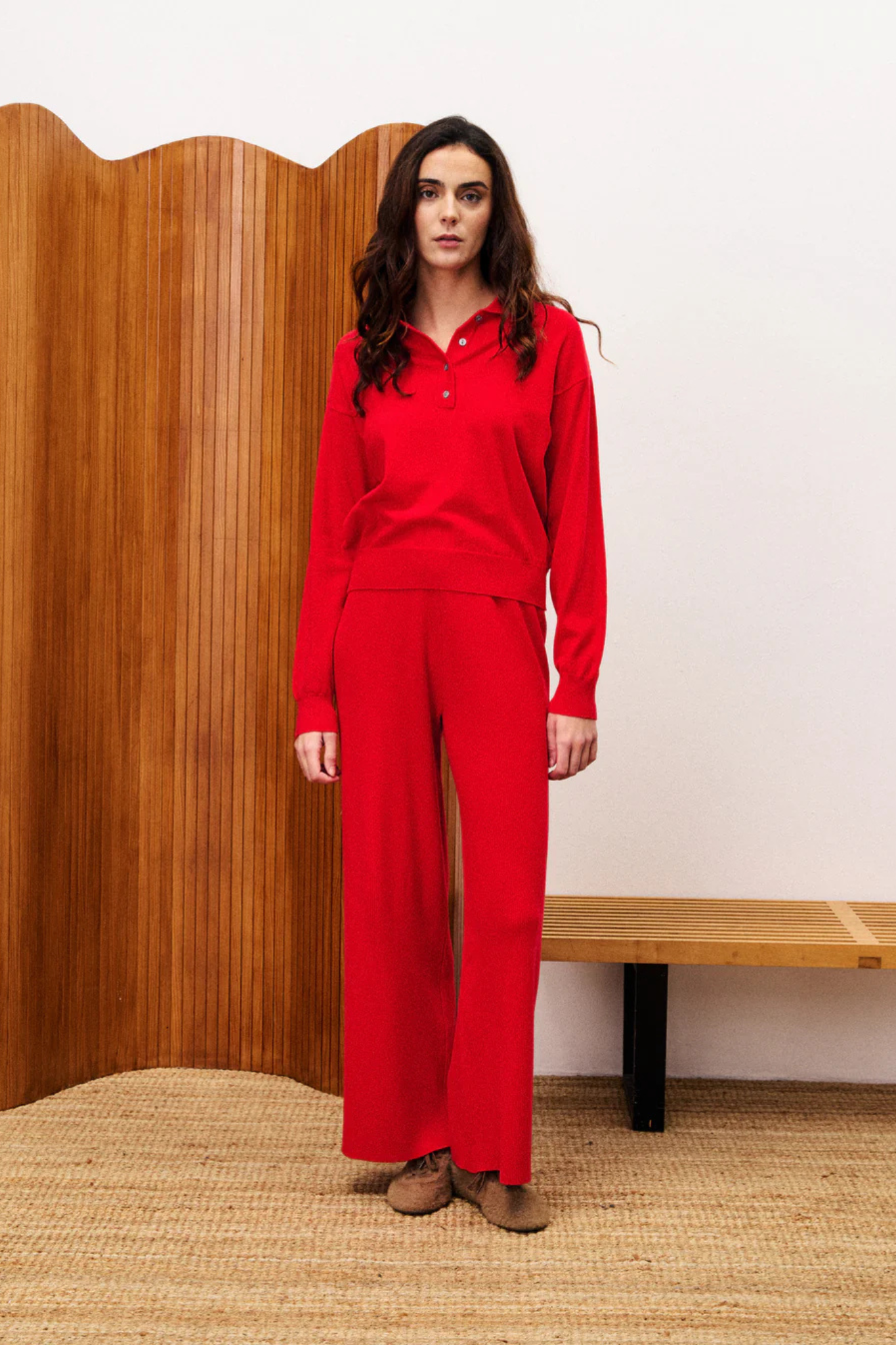 CHEDID PULLOVER - RED