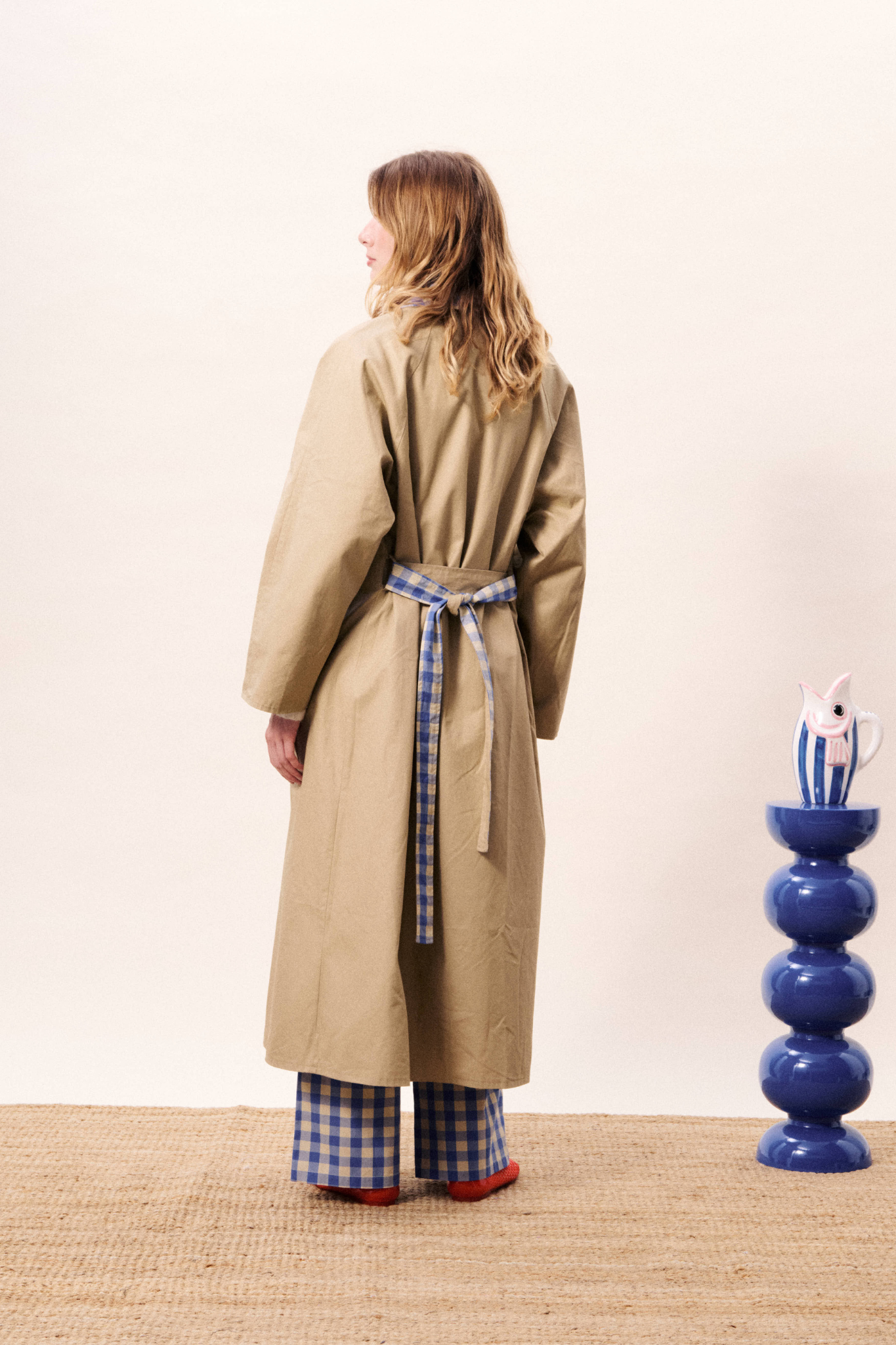 POCAHONTAS COAT - AZURE BLUE