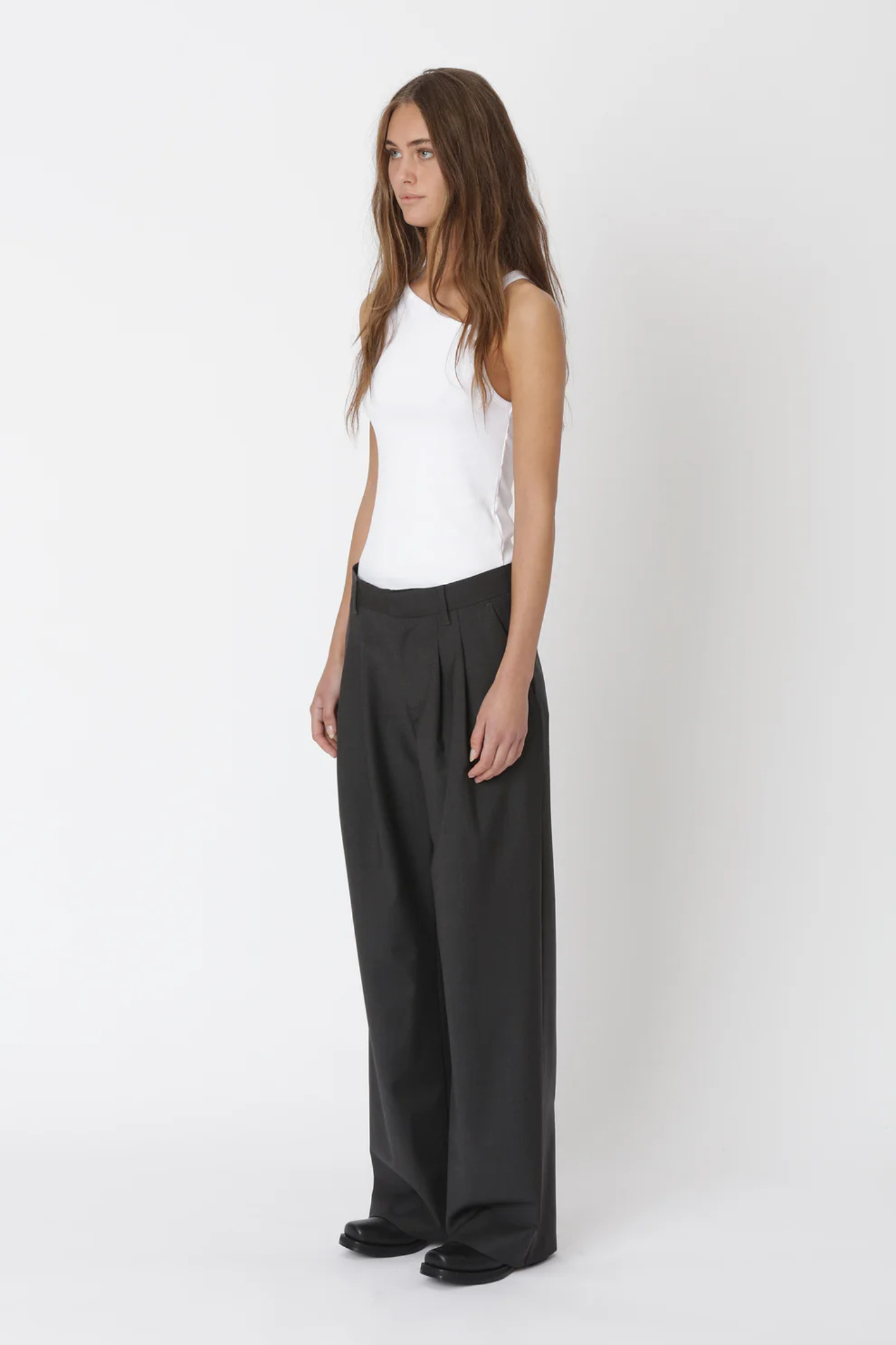 CAMILLE TROUSERS - LICORICE