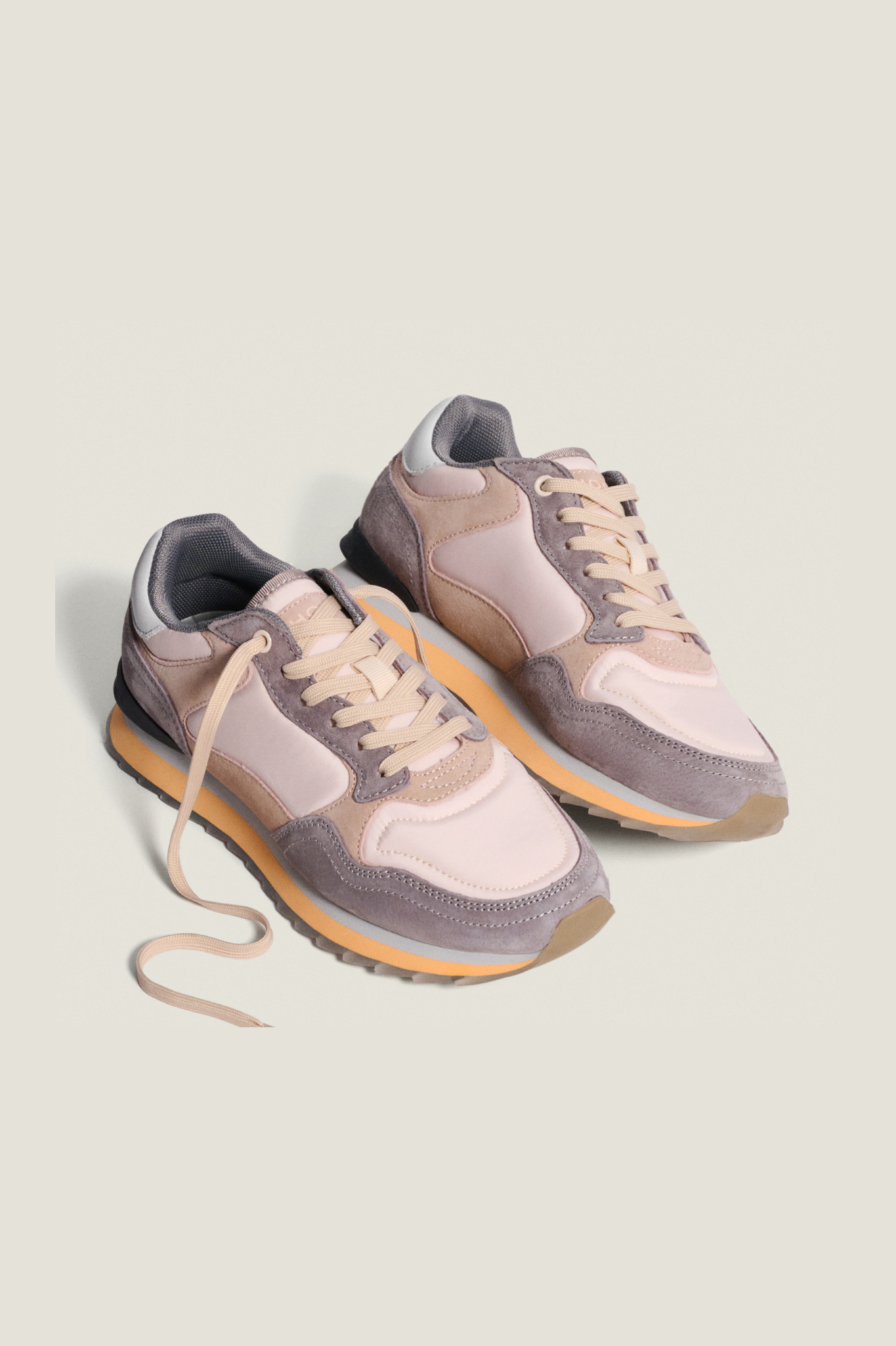 PUEBLA SNEAKERS - BEIGE/BROWN/GREY