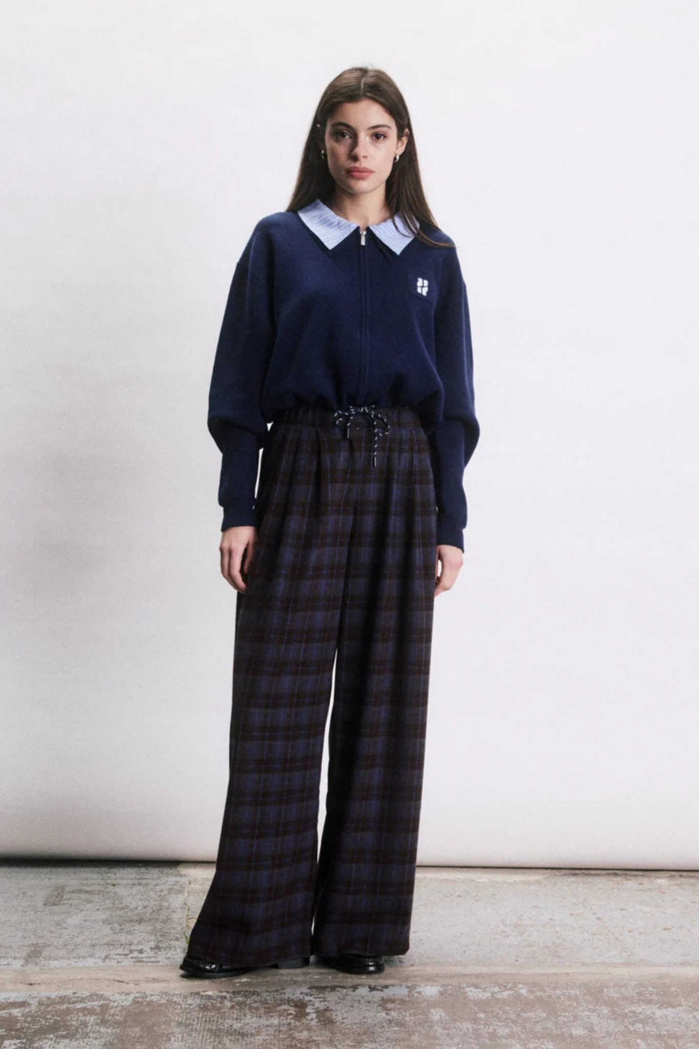JIM CARDIGAN - NAVY BLUE