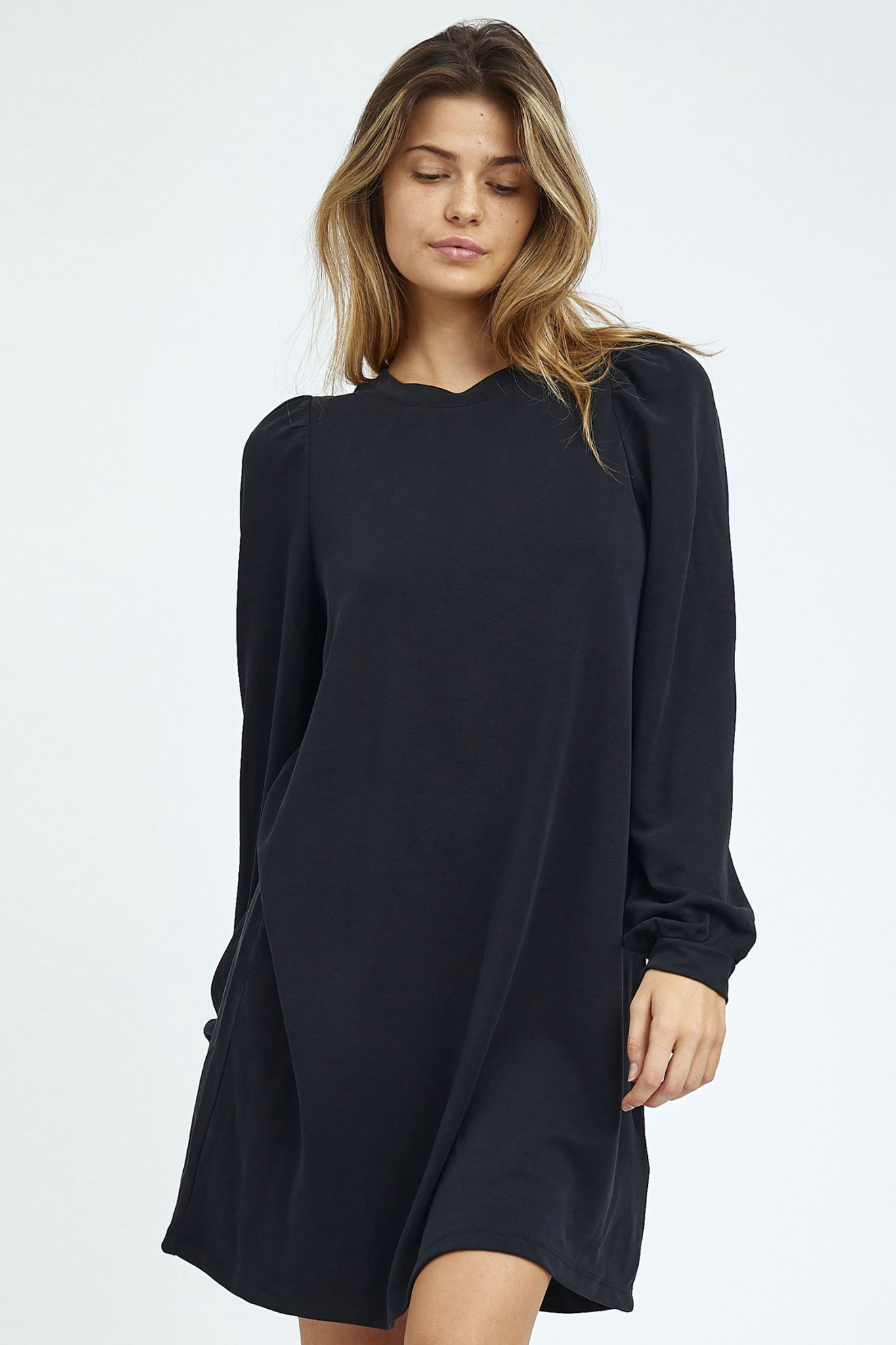 HEENA  BOSKO LUXE DRESS - BLACK
