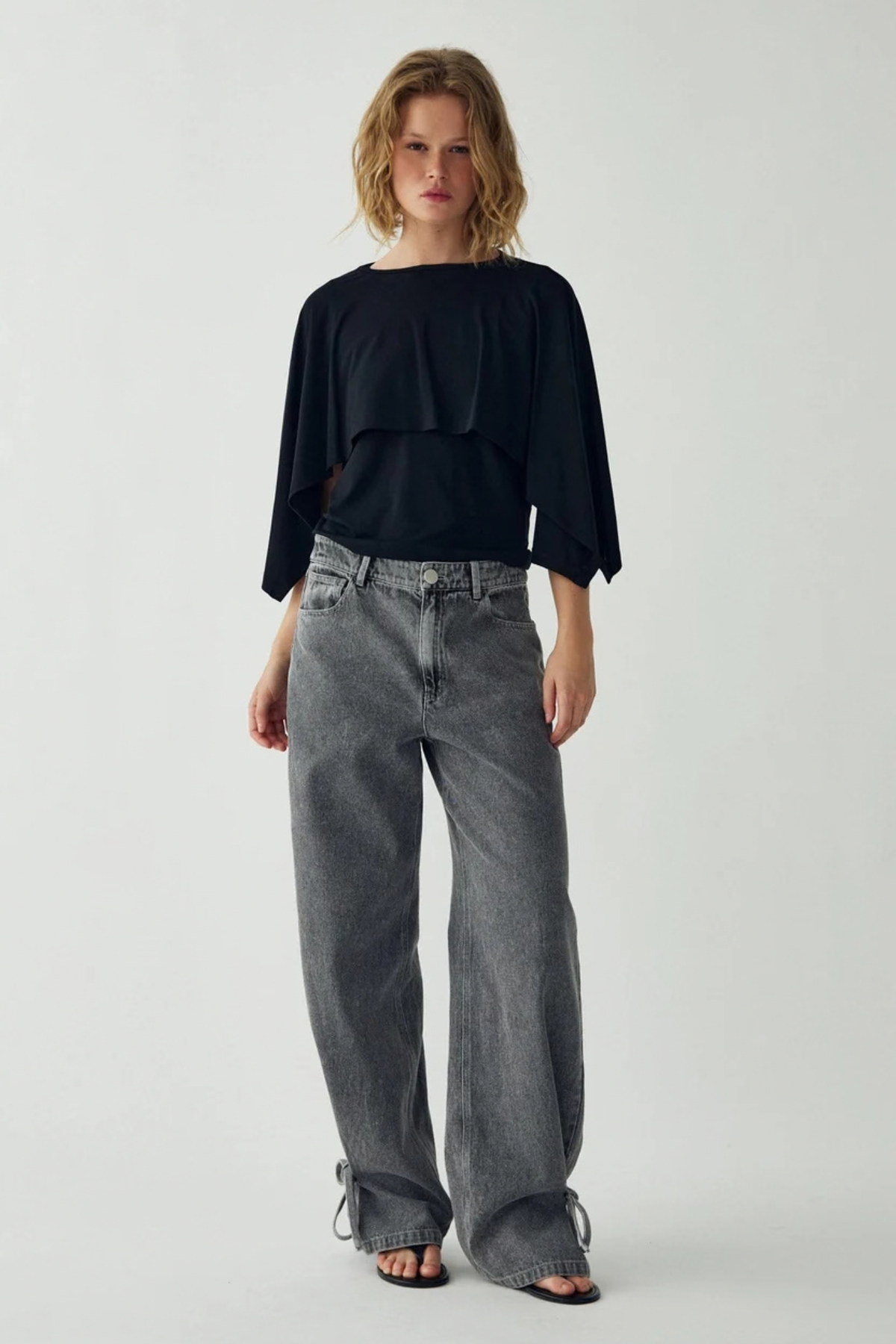 NINOSKA TOP - BLACK