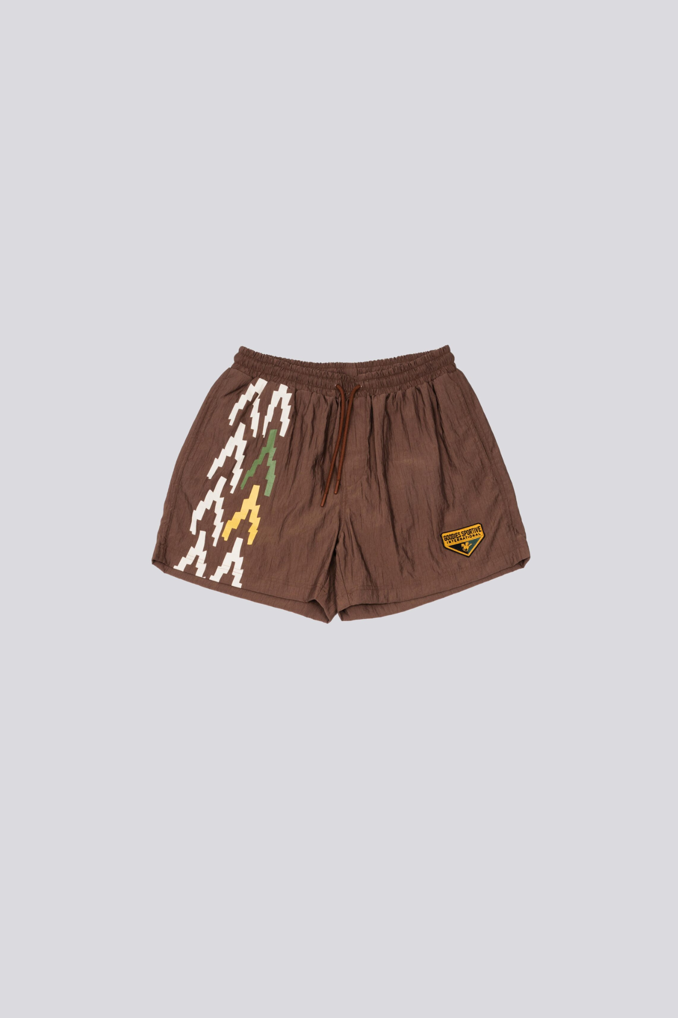 PREMIUM MUSTANG SWIMSHORTS - BROWN