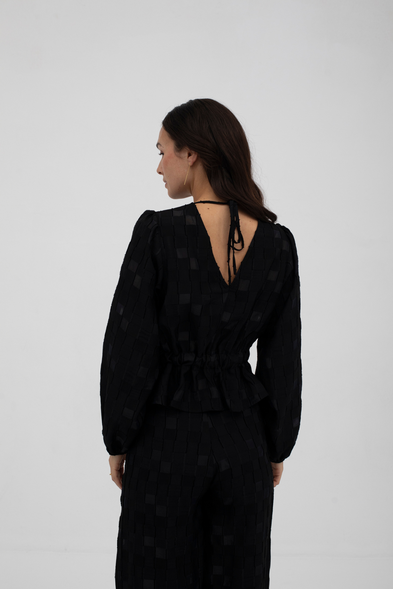 MANHATTAN BLOUSE - BLACK
