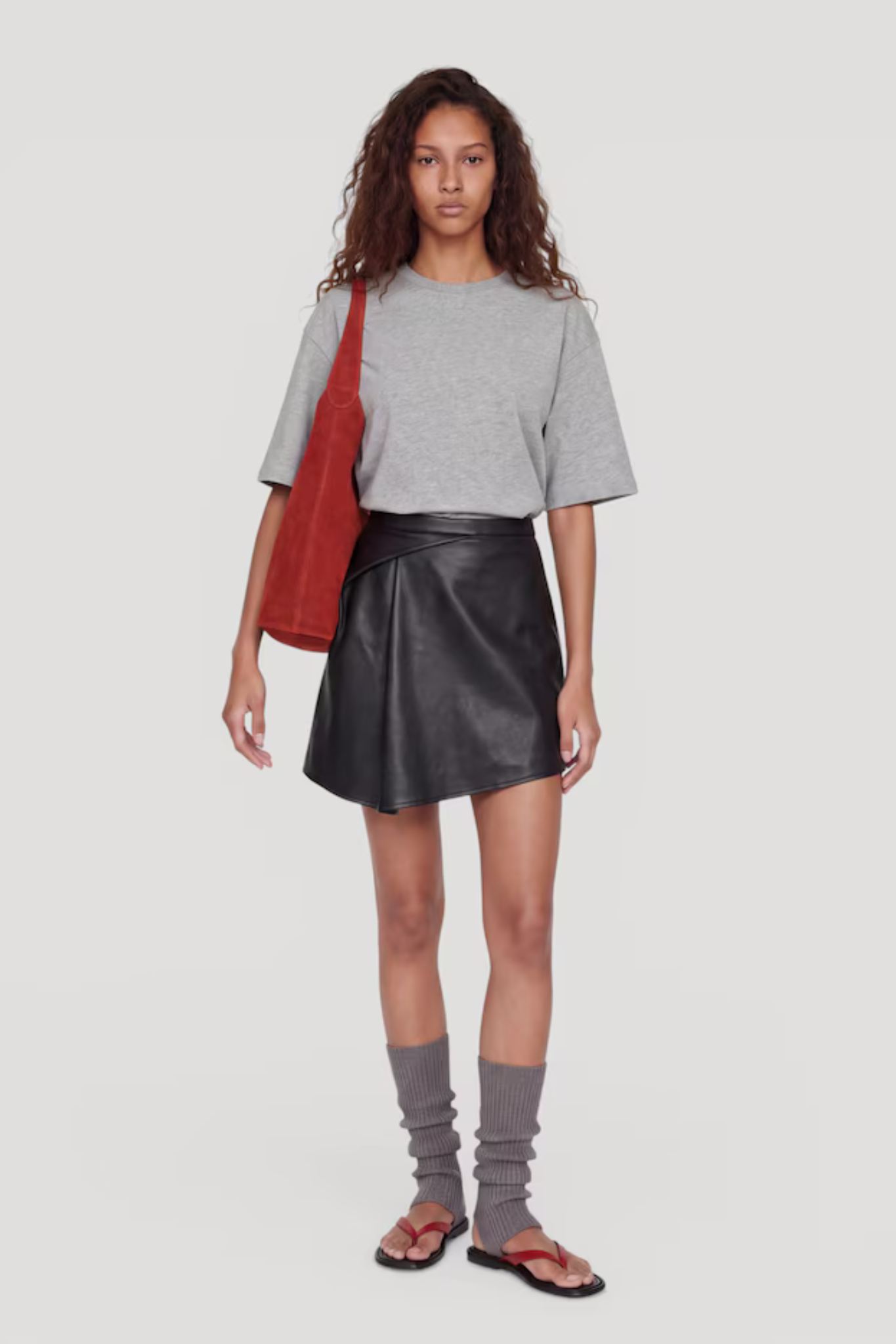 ENZO T-SHIRT - GREY MELANGE