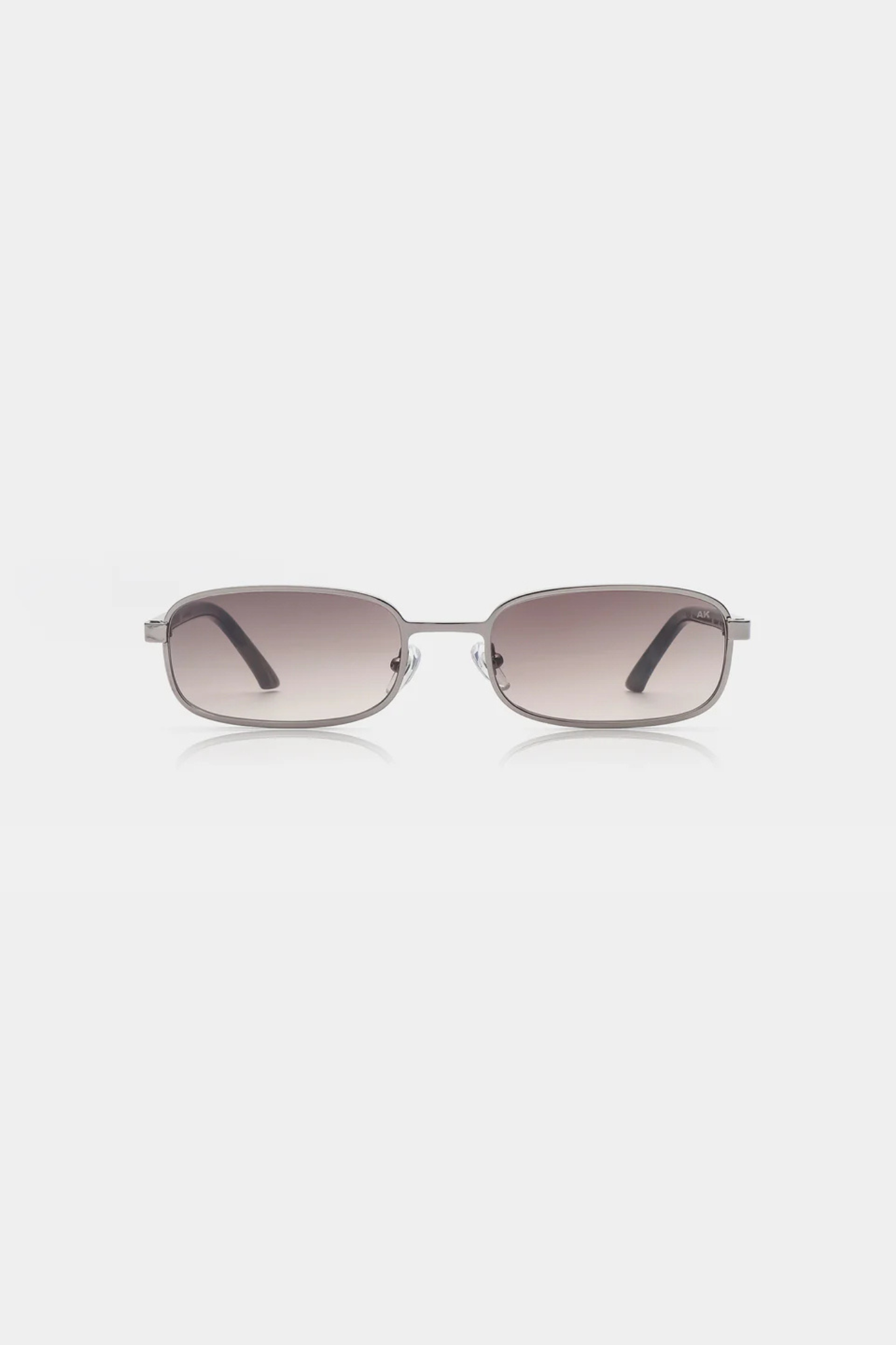 NOAH SUNGLASSES - SILVER STRIPED HORN