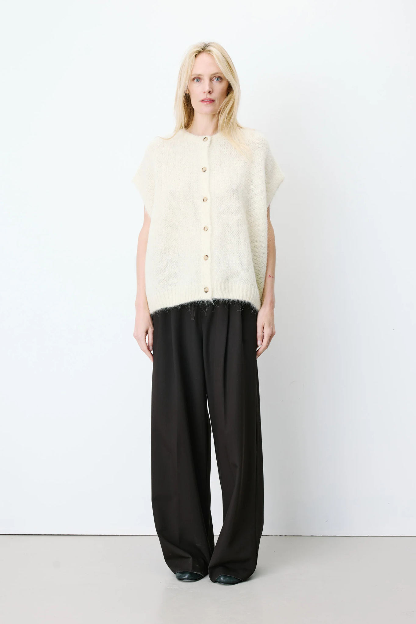 ADDISON CARDIGAN - VANILLE