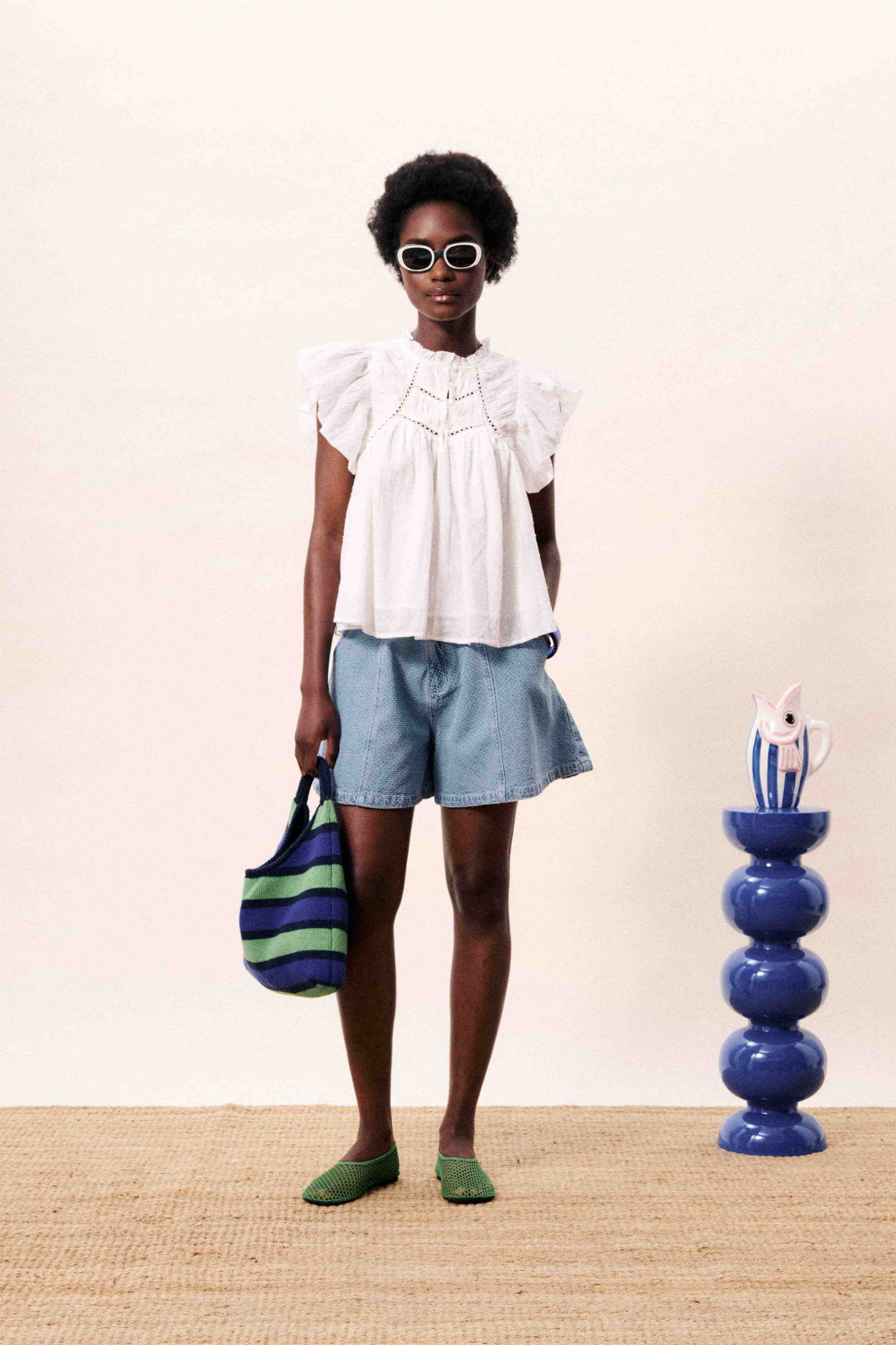 KHOI SHORT - LIGHT BLUE