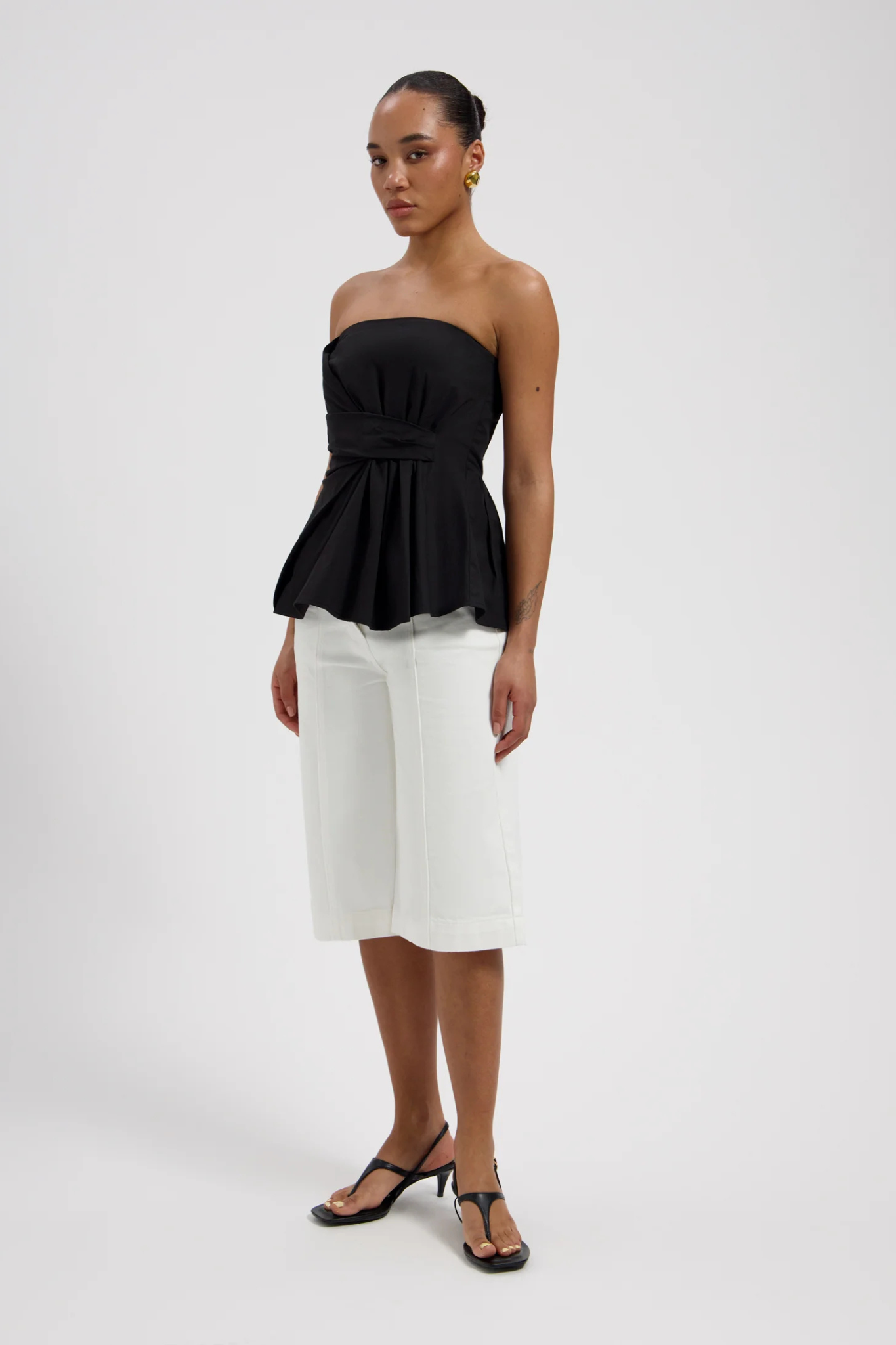 NATHALIE SHORTS - OFF WHITE