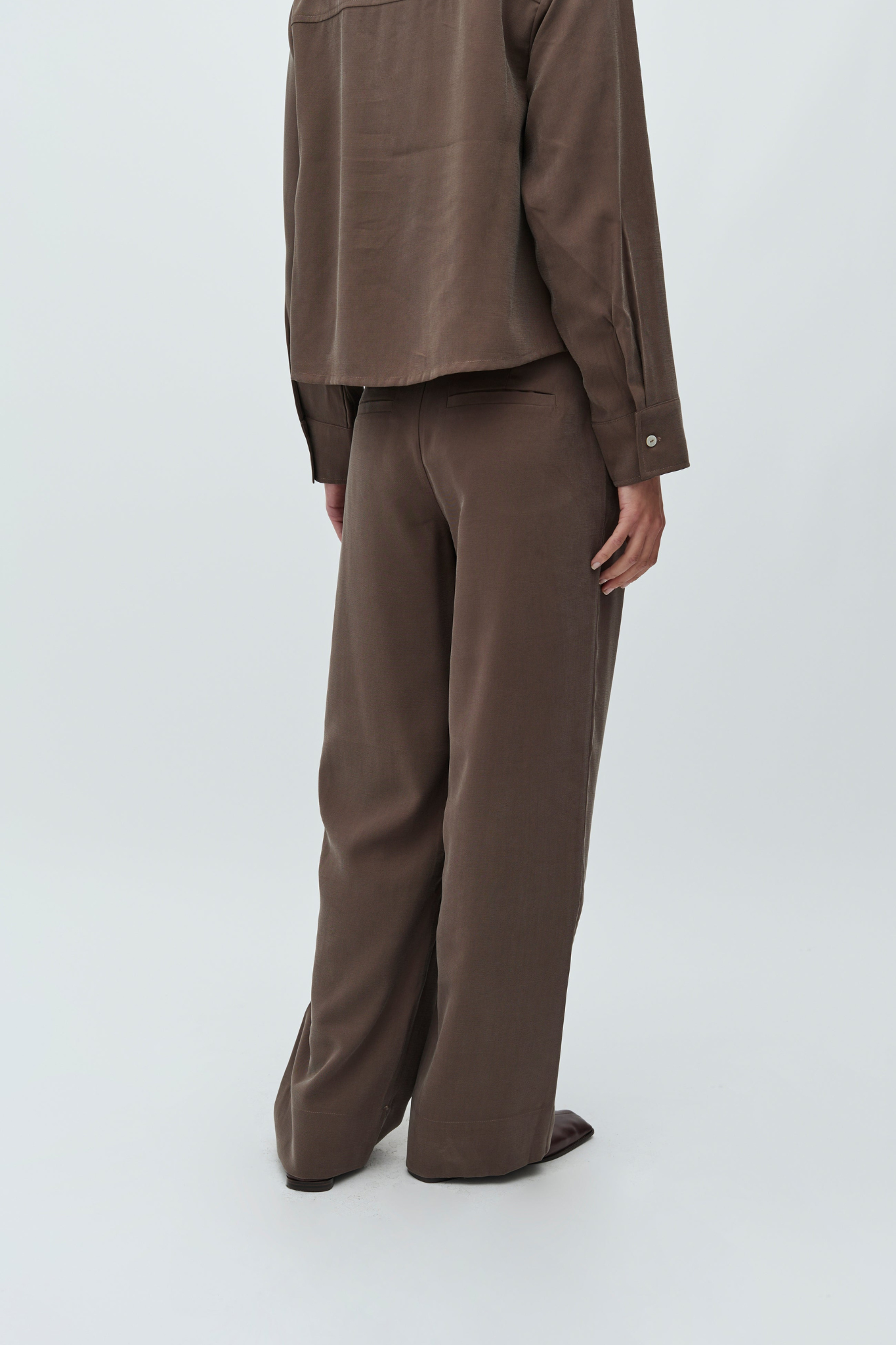DANIELLO CASSI PANTS - CHOCOLATE BROWN