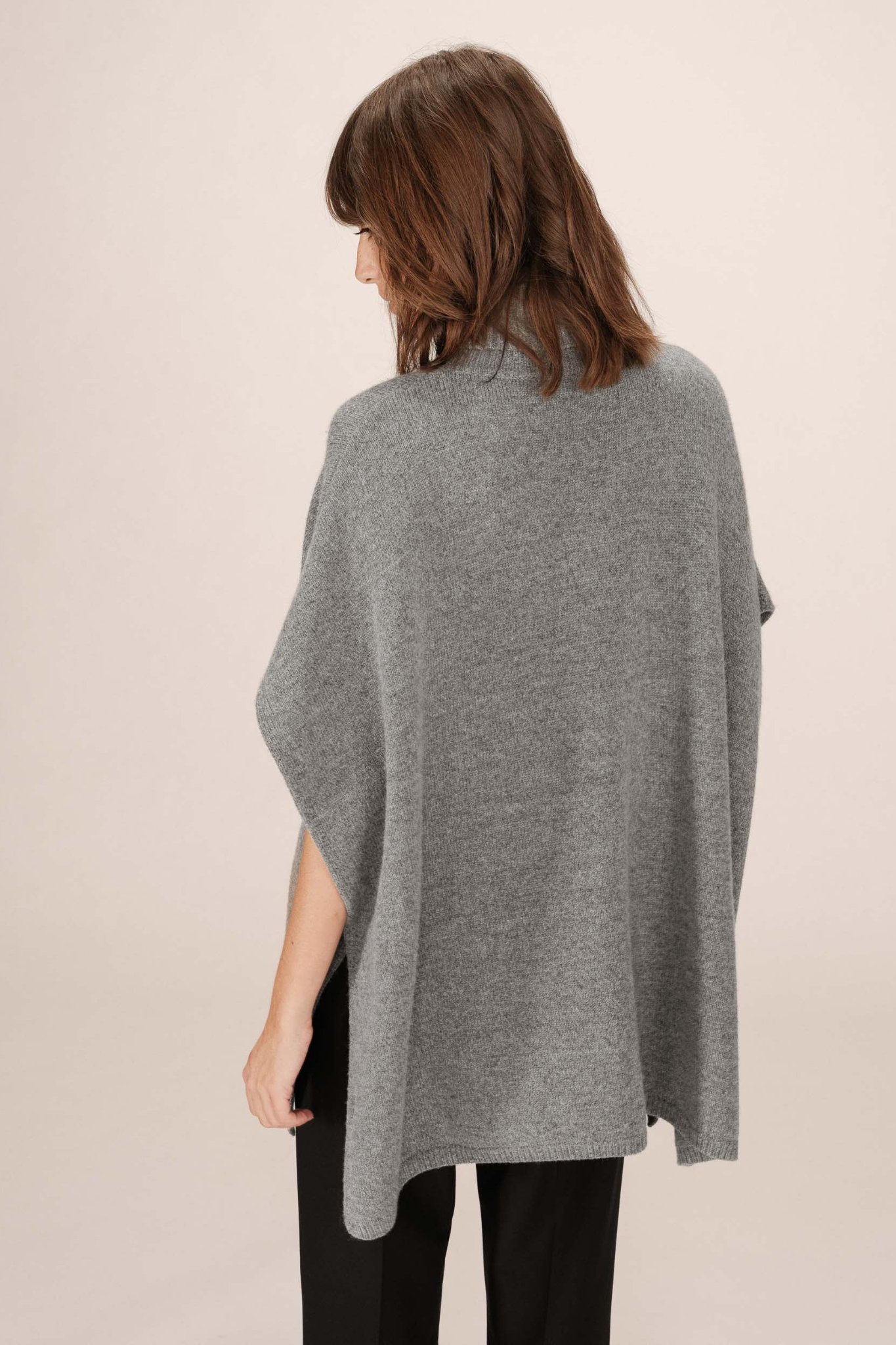 SAISON TURTLENECK KNIT - ANTHRACITE