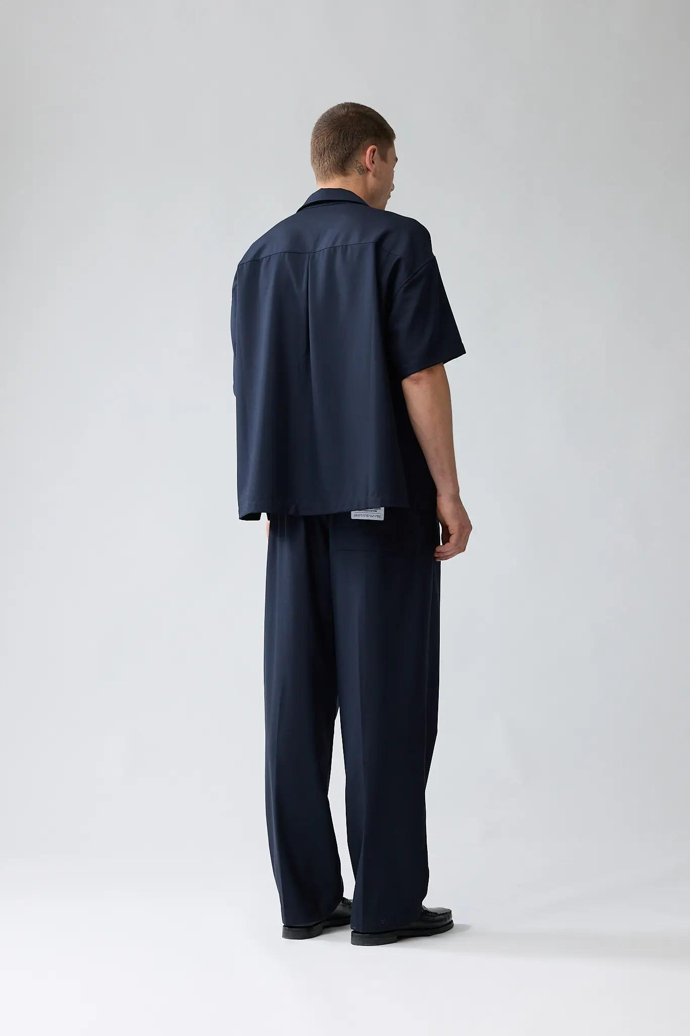 WIJK SHIRT WOOL - NIGHT