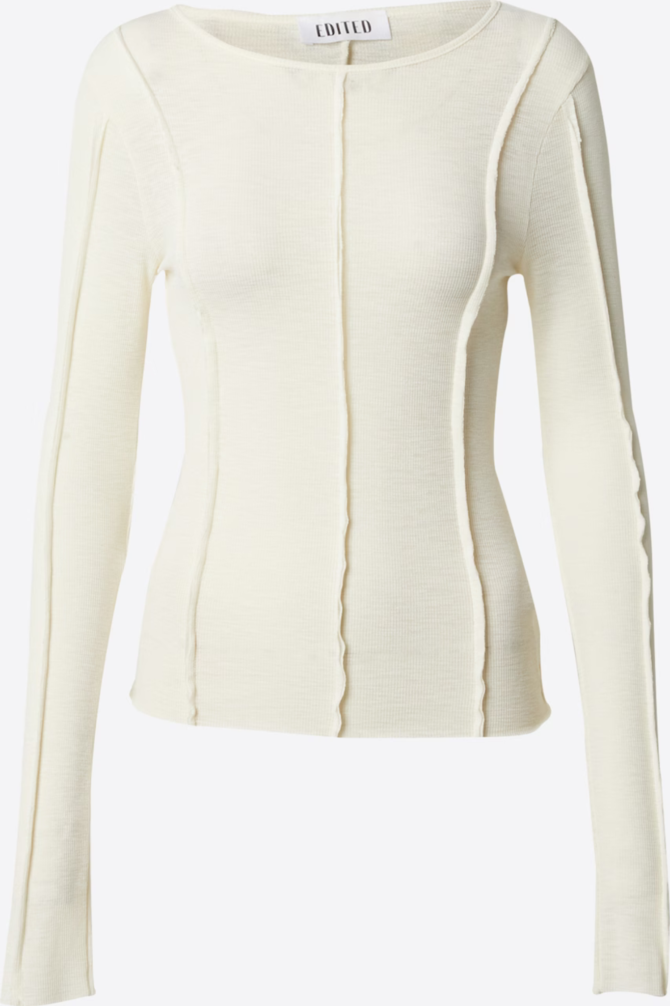 HALIMA LONGSLEEVE TOP - EGRET