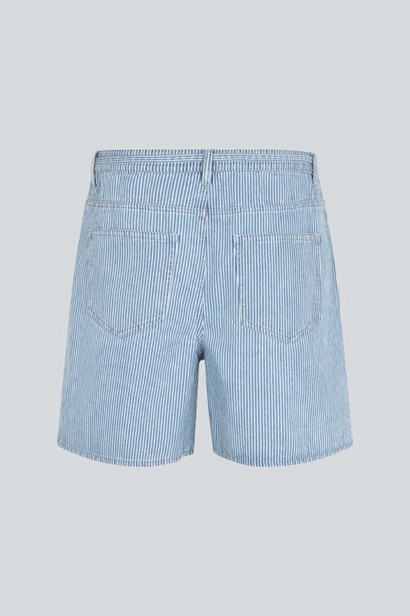 ISOLDE SHORTS - SOFT BLUE STRIPE