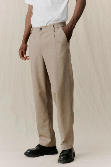 ALIVE PANTS - KHAKI MELANGE