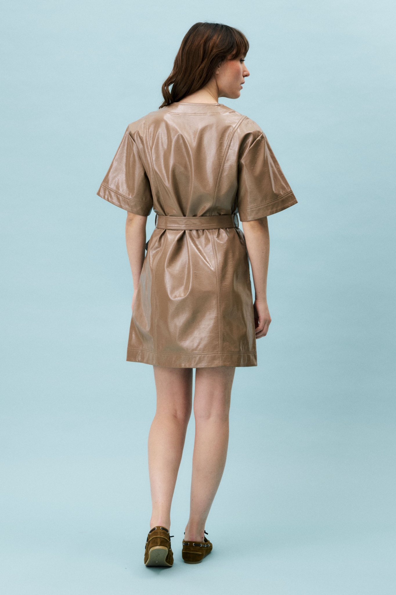 CERATINA DRESS - BEIGE