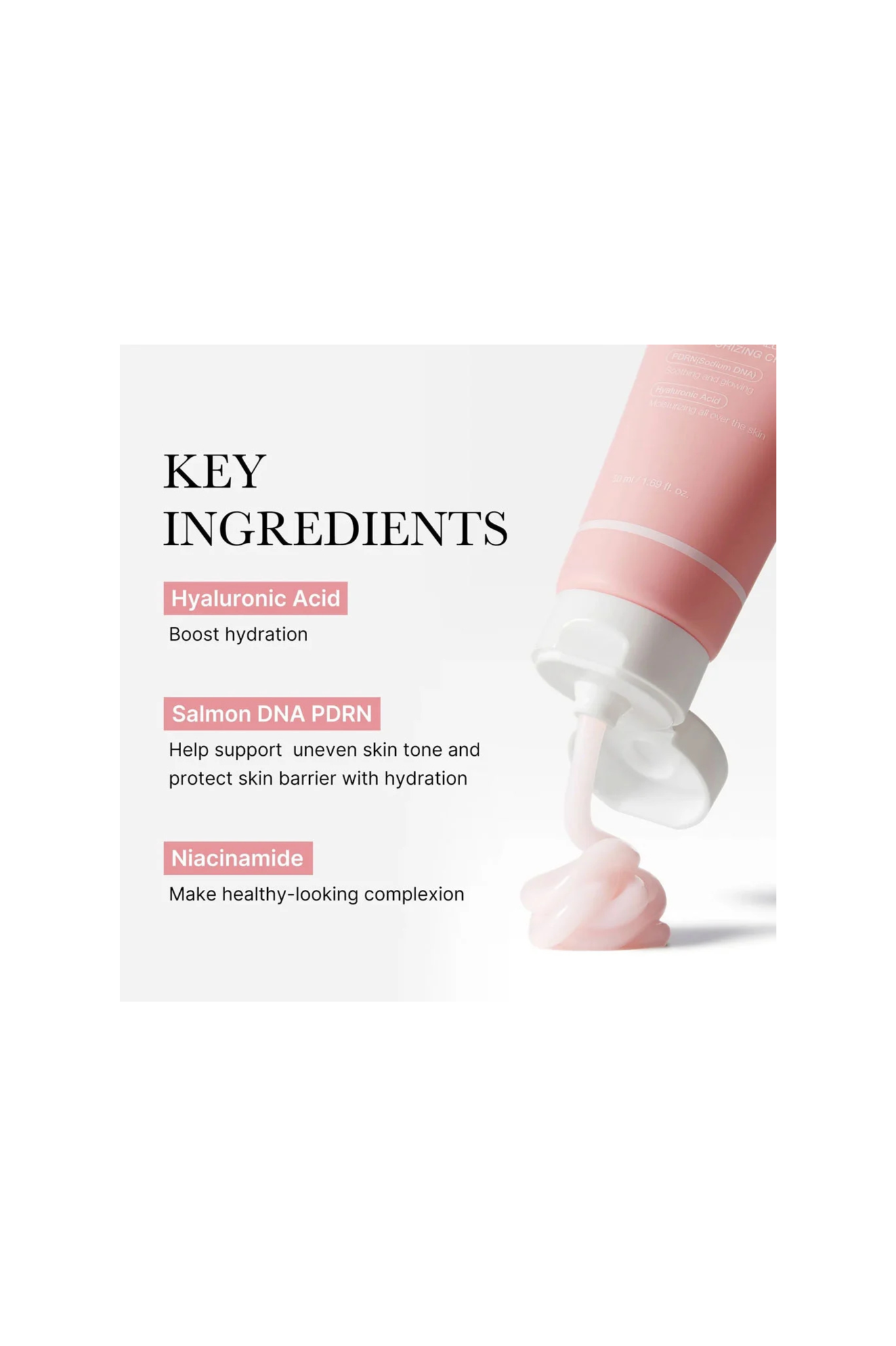 [EUP]PDRN PINK HYALURONIC MOISTURIZING CREAM 50ML