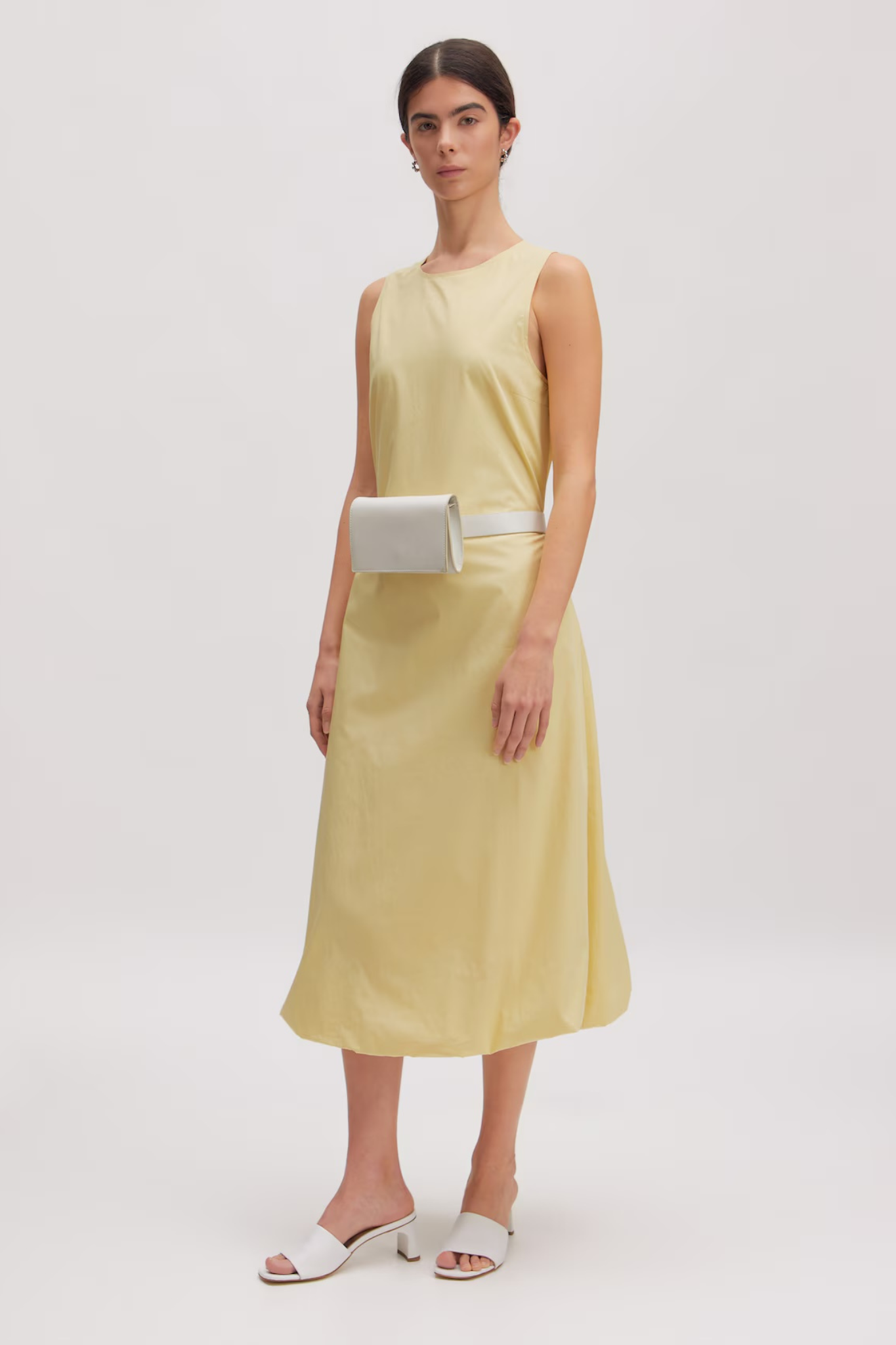FLORA DRESS - DUSTY YELLOW