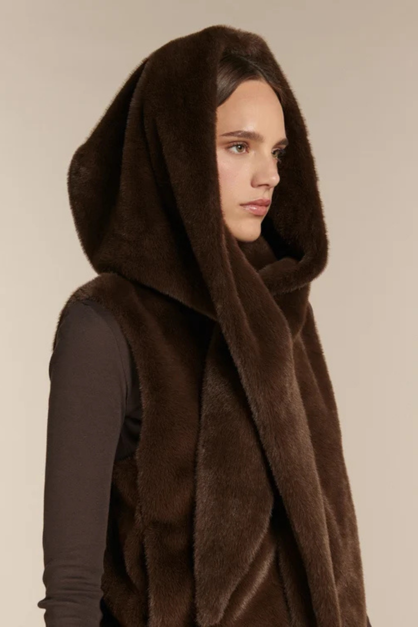 ADELE MINK BEANIE - PADDINGTON
