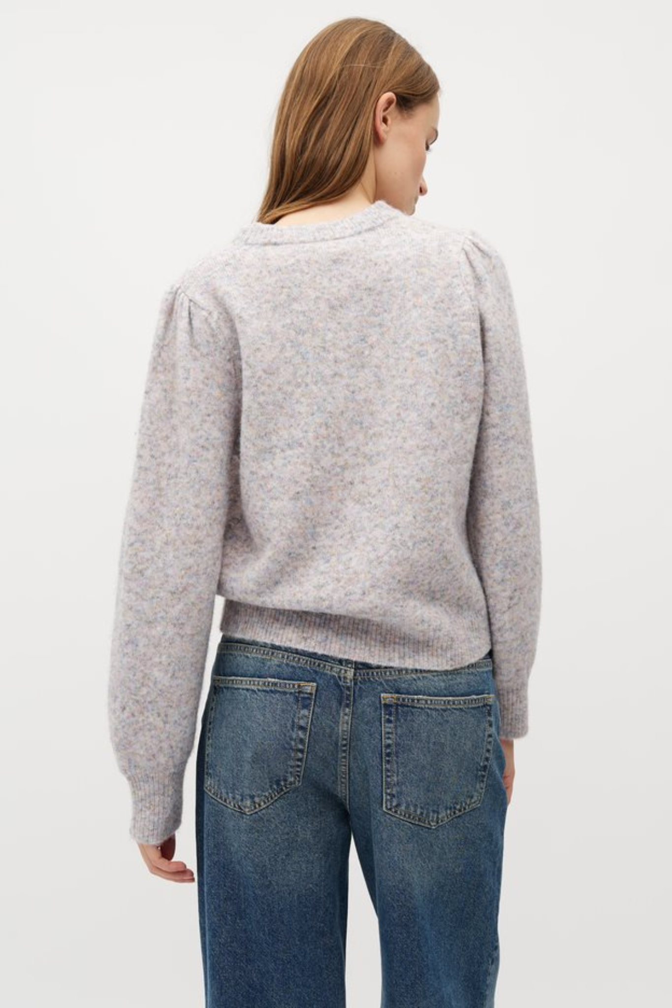 FARRELL MELANI KNIT - PEARL MELANGE