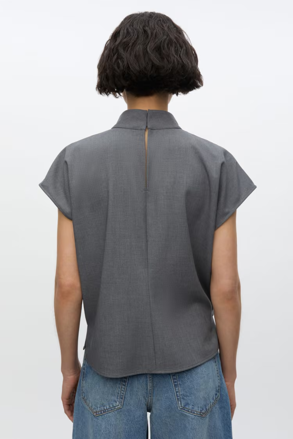 HOYS TOP - GREY MEL