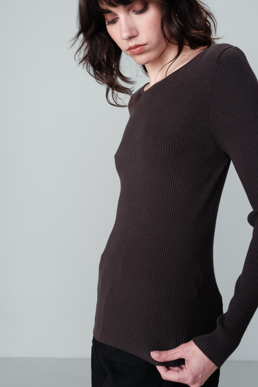 NATEO SWEATER - ANTHRACITE