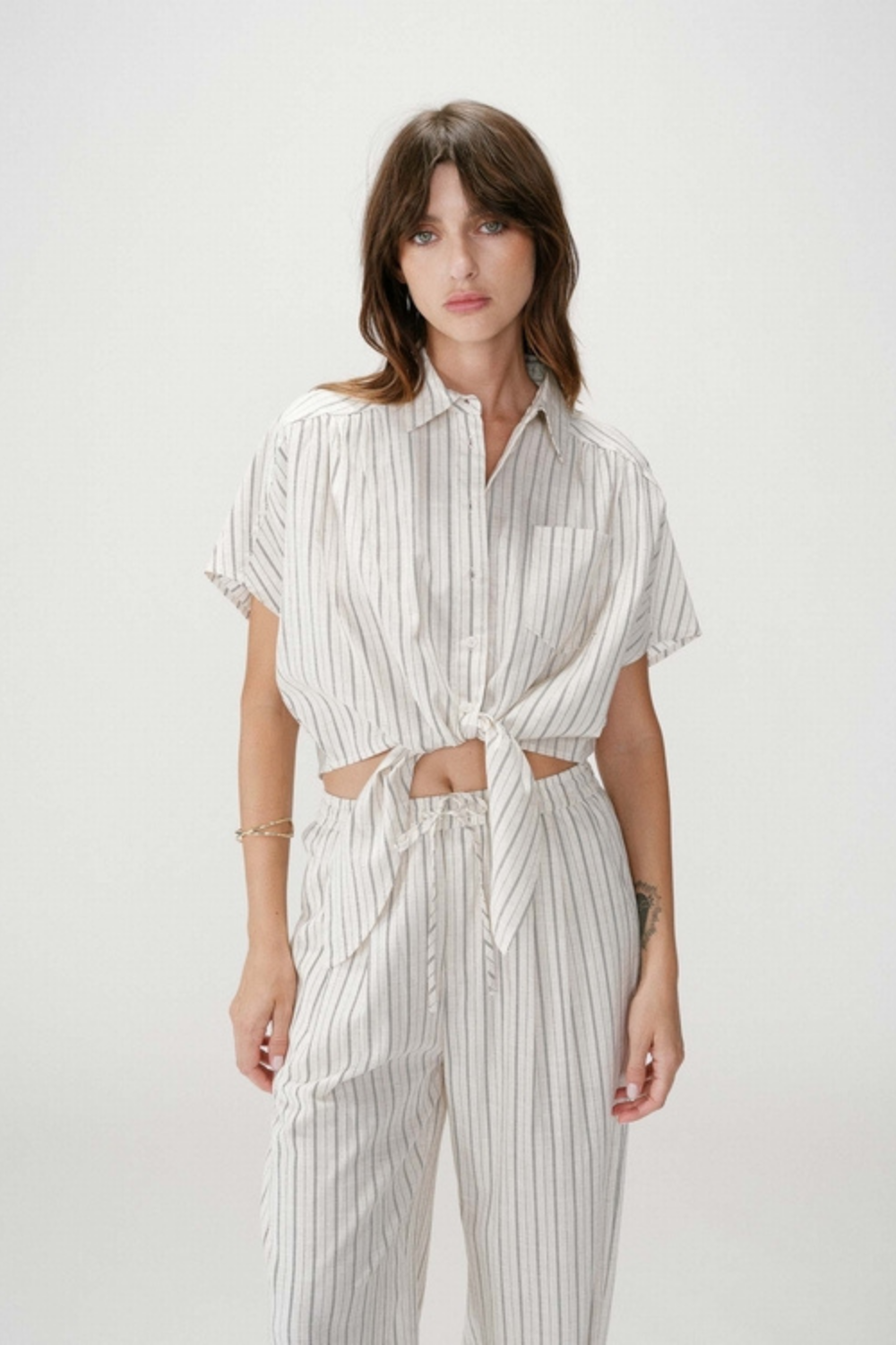 WENDEE BLOUSE - SABLE