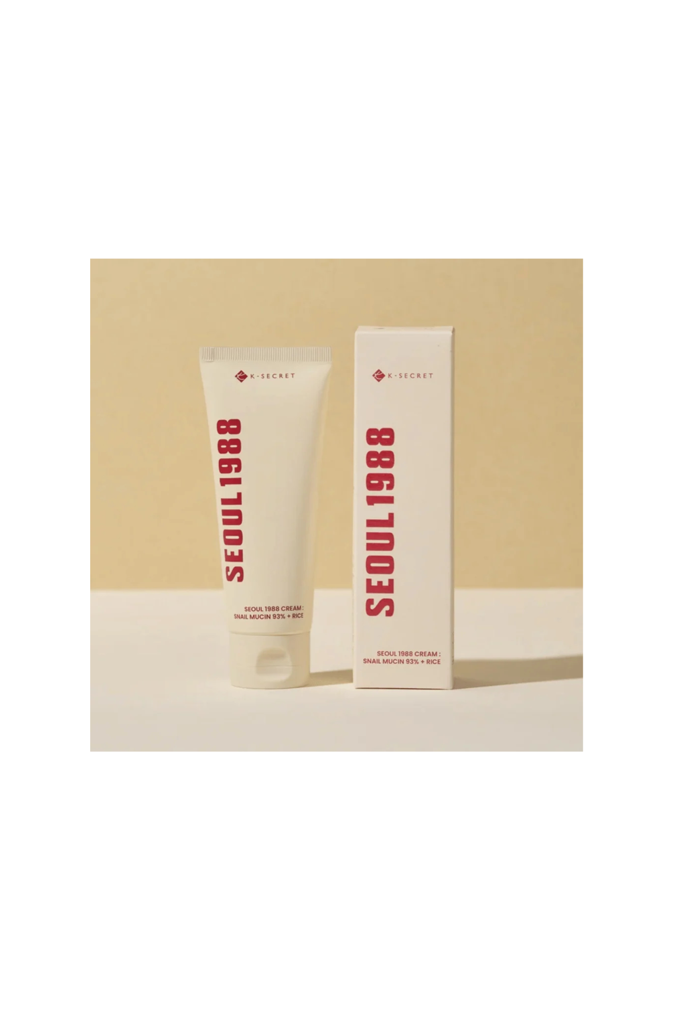 (GLOBAL) CREAM : SNAIL MUCIN 93% + RICE
