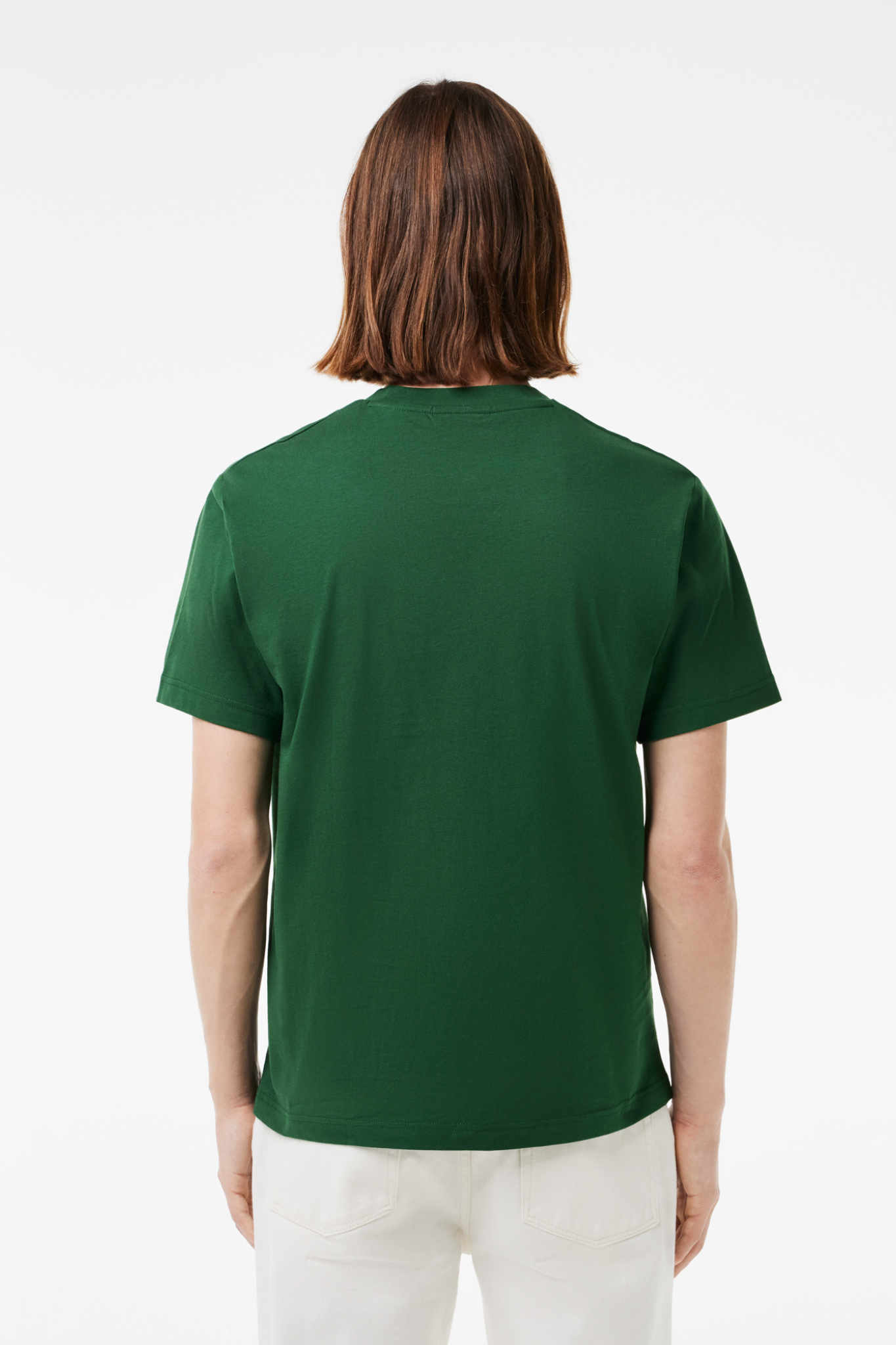 CLASSIC FIT COTTON JERSEY T-SHIRT - GREEN