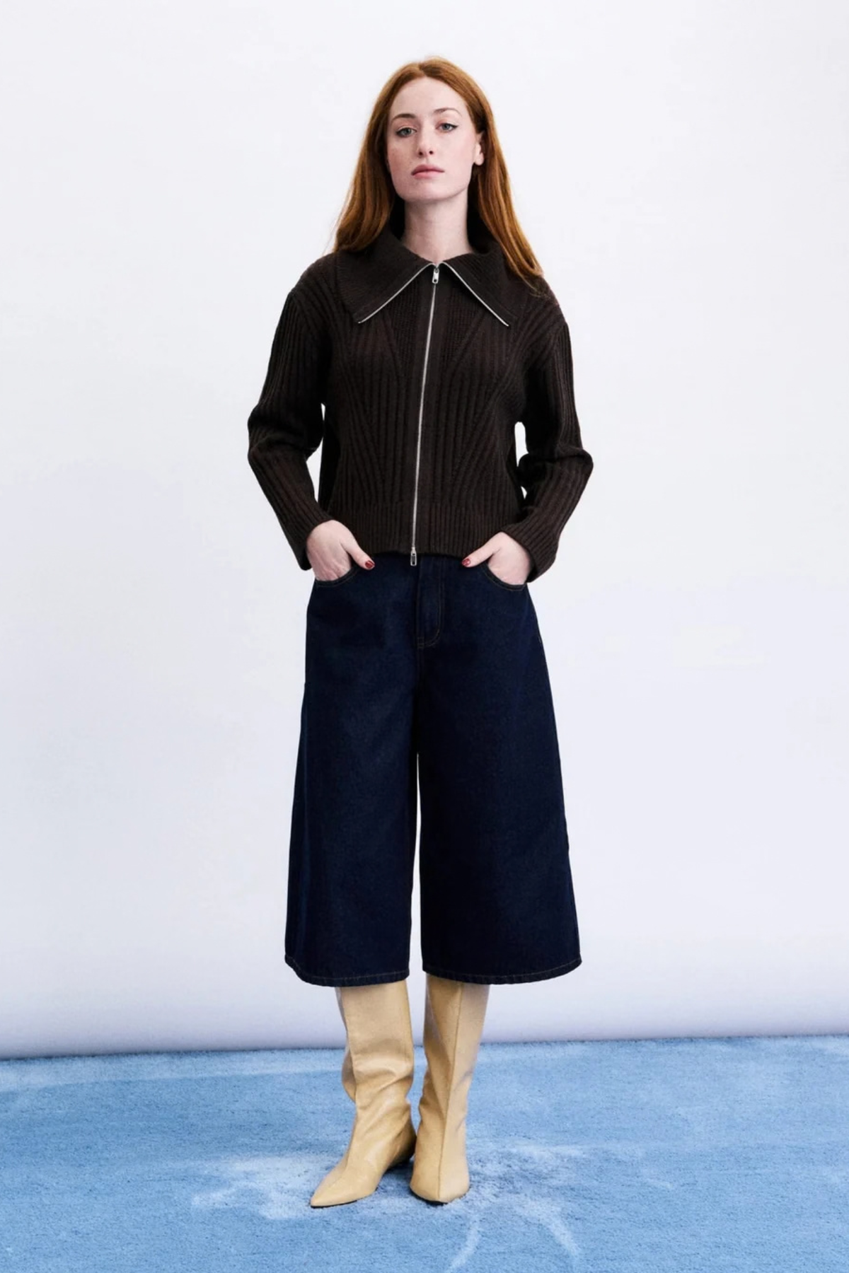 KERKIS CARDIGAN - CHOCOLAT