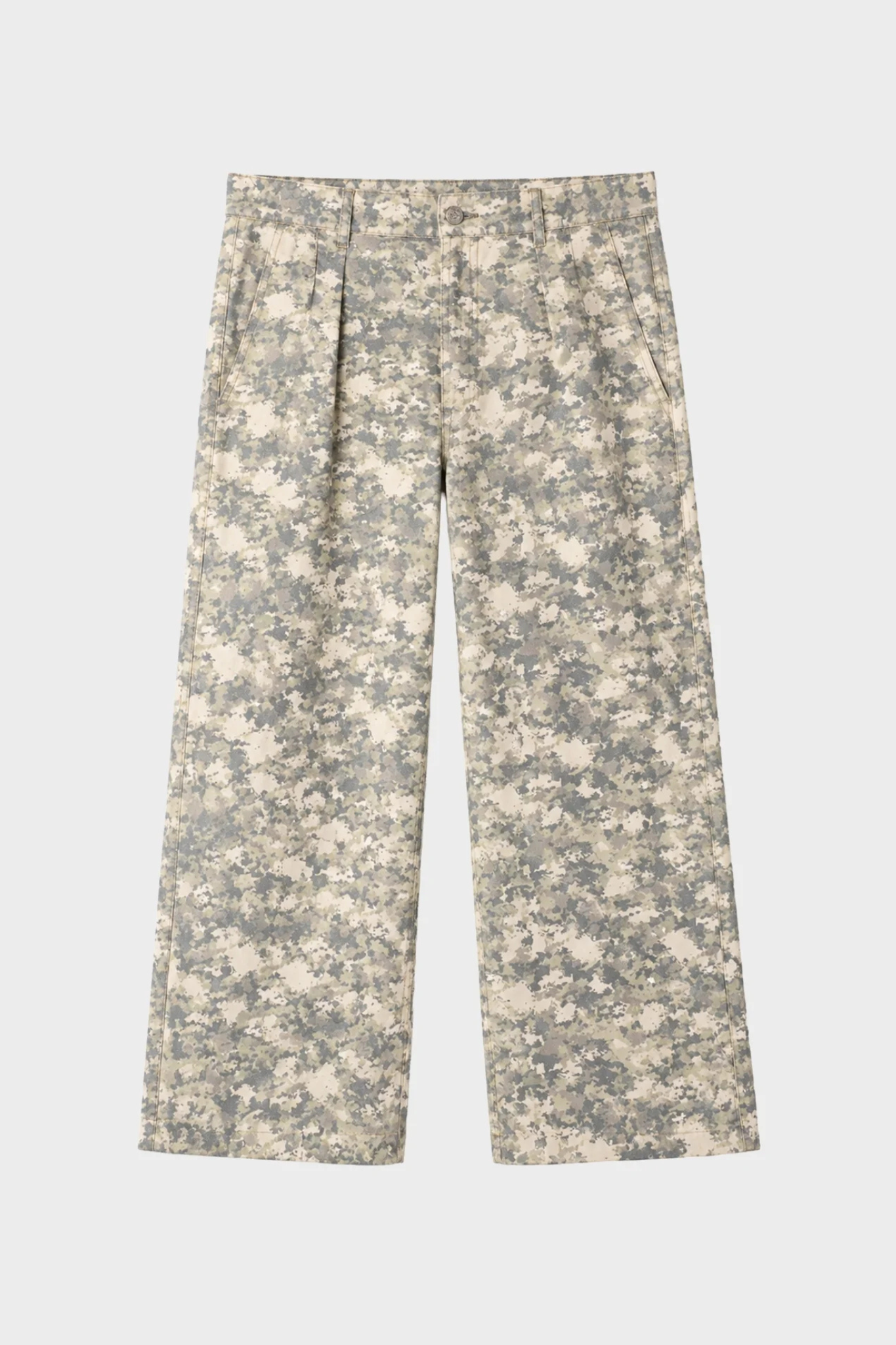 SAINT VÈRAN DENIM PANTS - CAMOUFLAGE