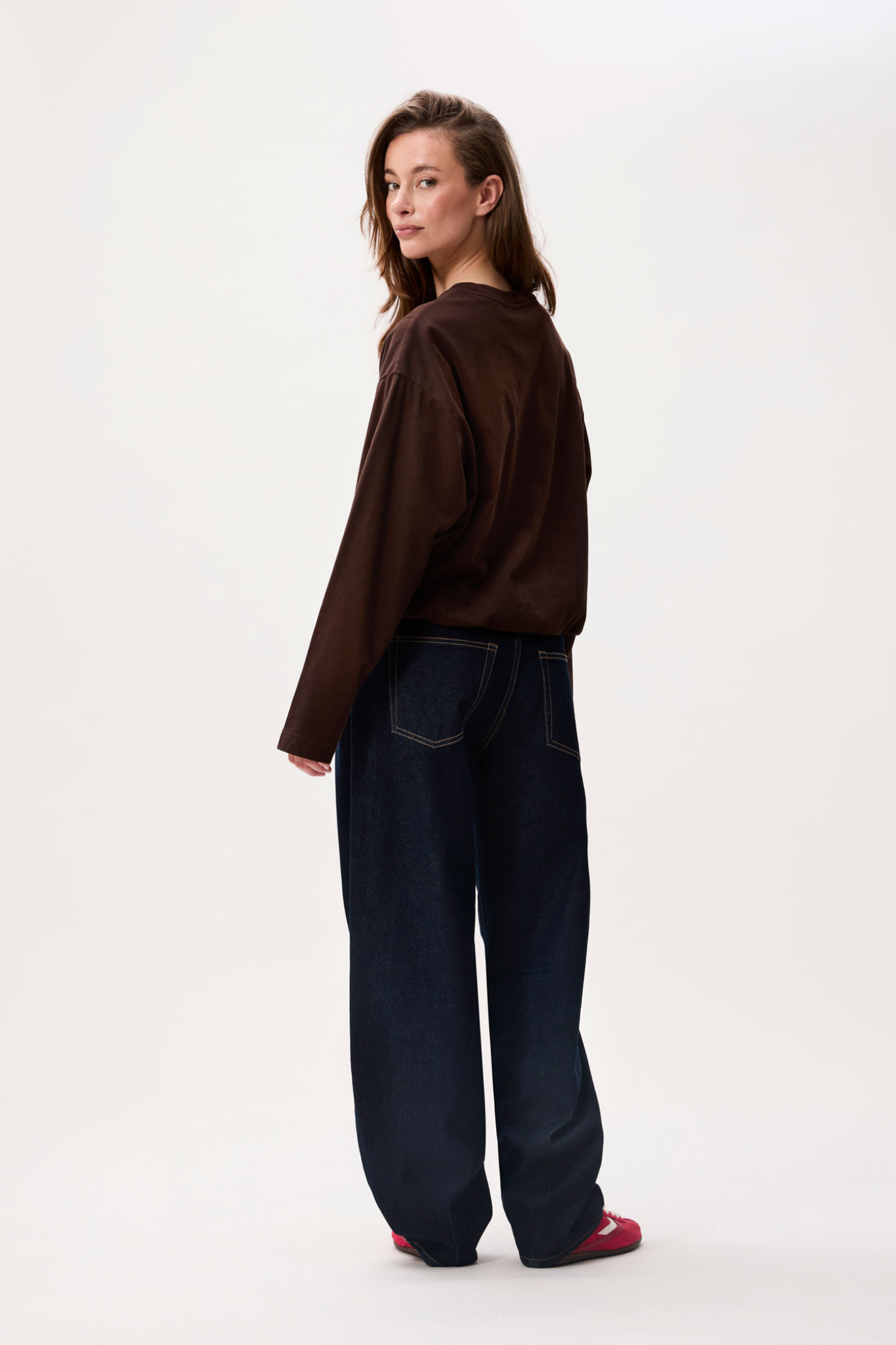TUCK IN LONG SLEEVE - DARK CACAO