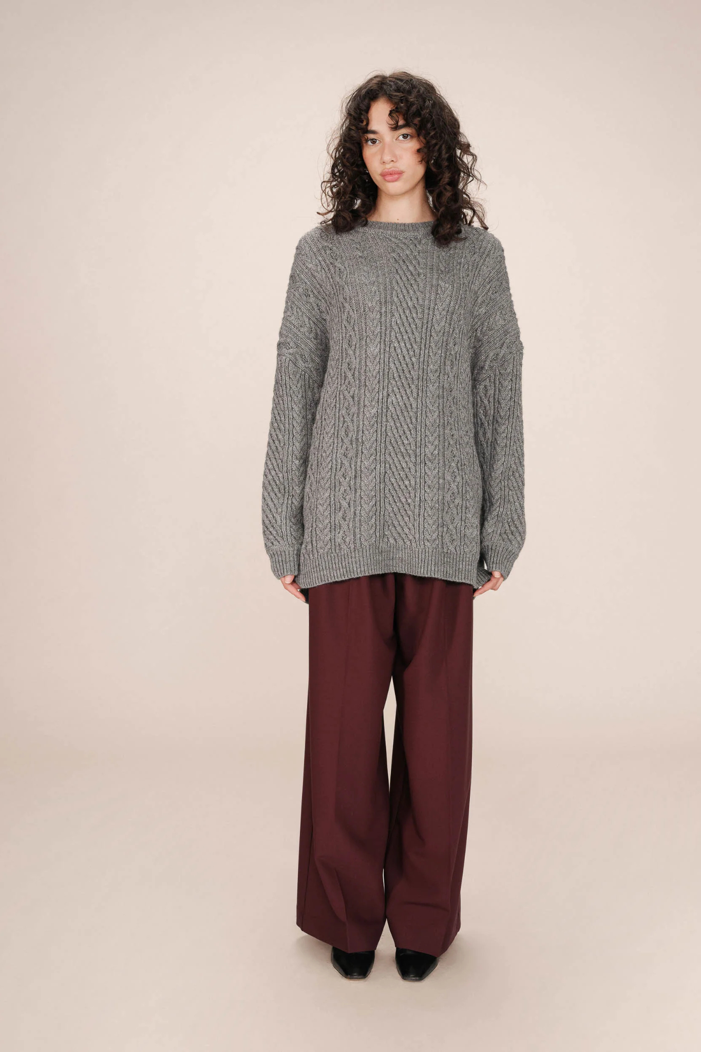 SAVERIO SWEATER - GREY