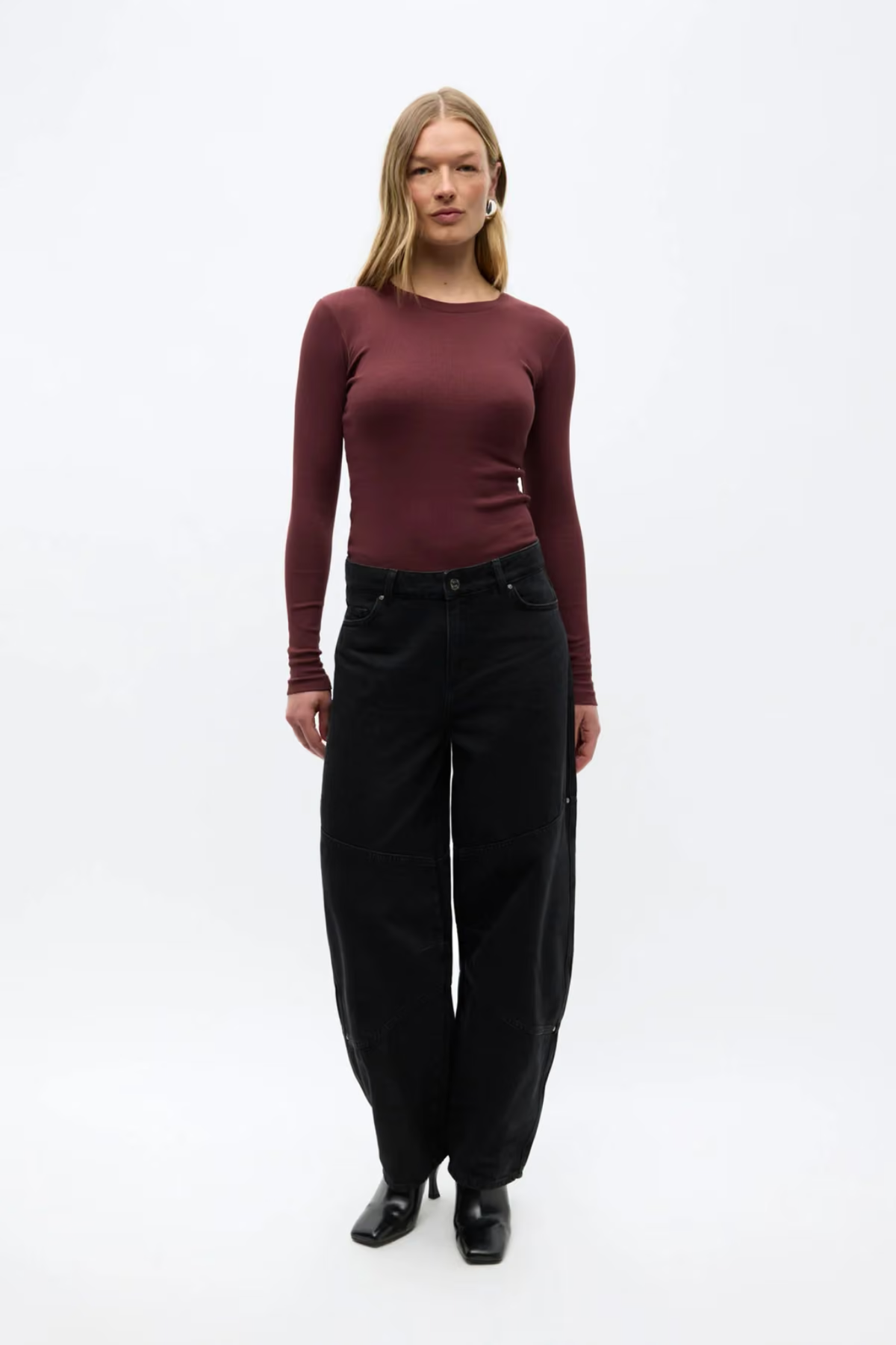 BILLIE SEAM JEANS - WASHED BLACK