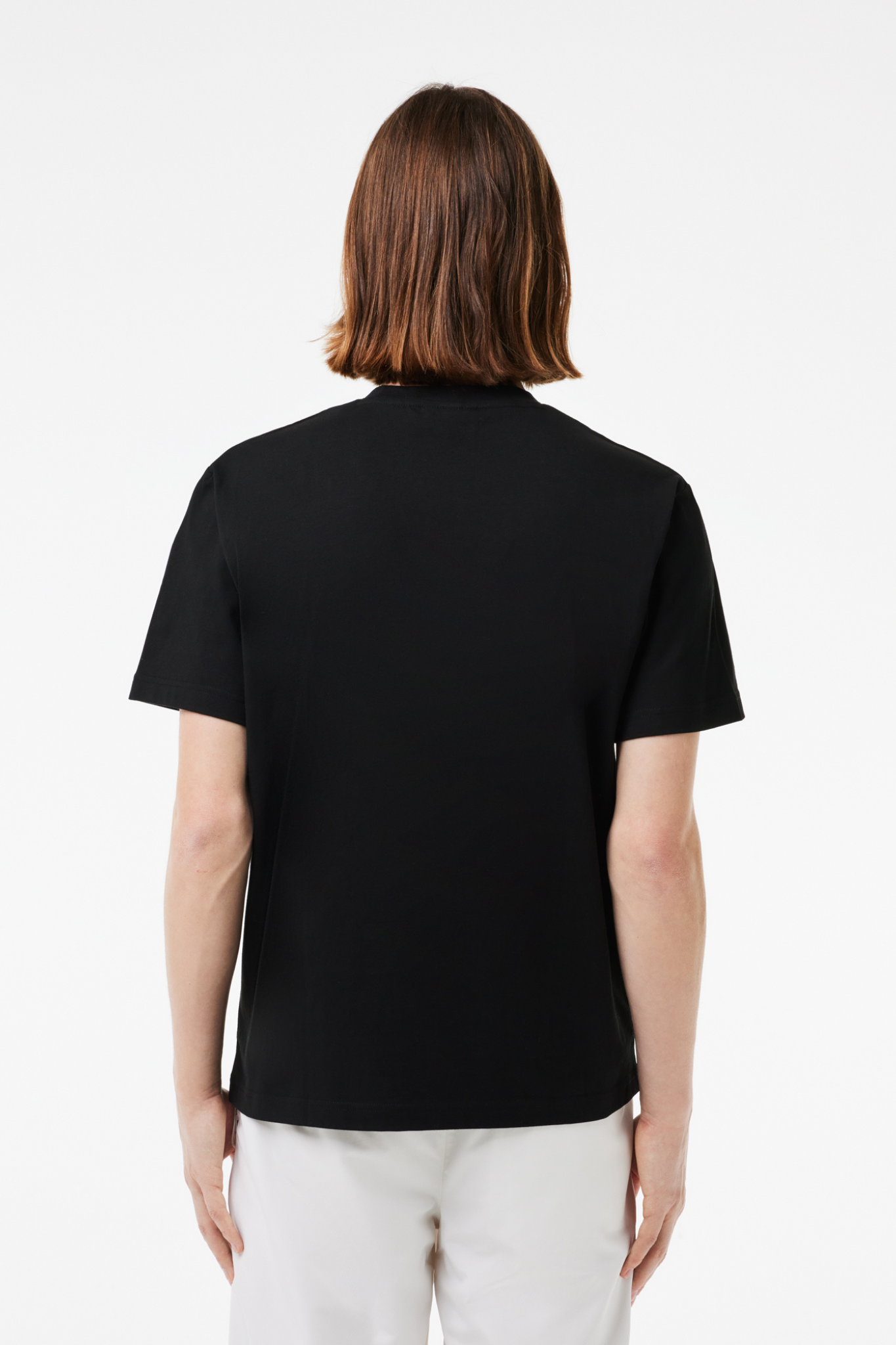 CLASSIC FIT COTTON JERSEY T-SHIRT - BLACK