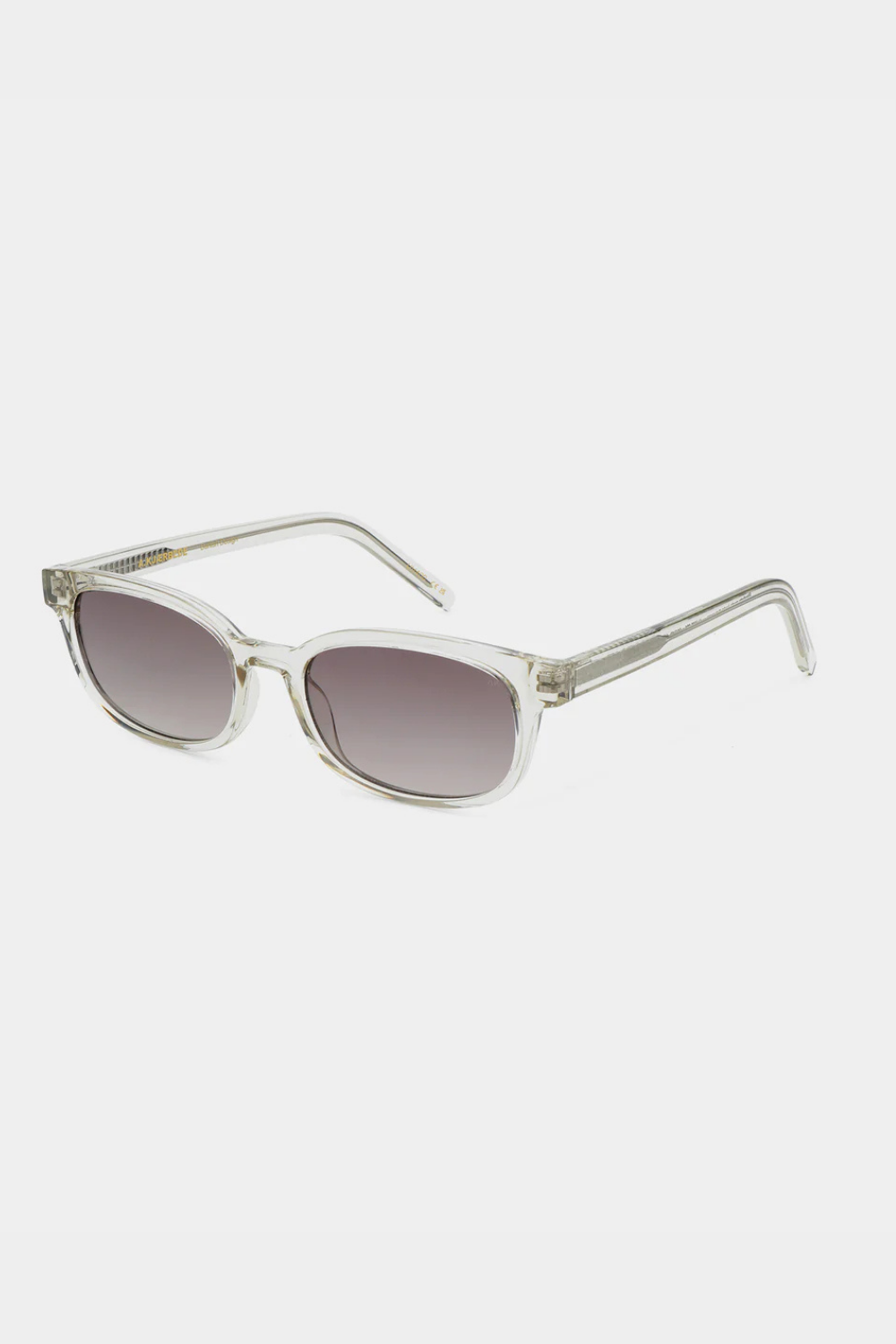 CHARLIE SUNGLASSES - ECRU TRANSPARENT