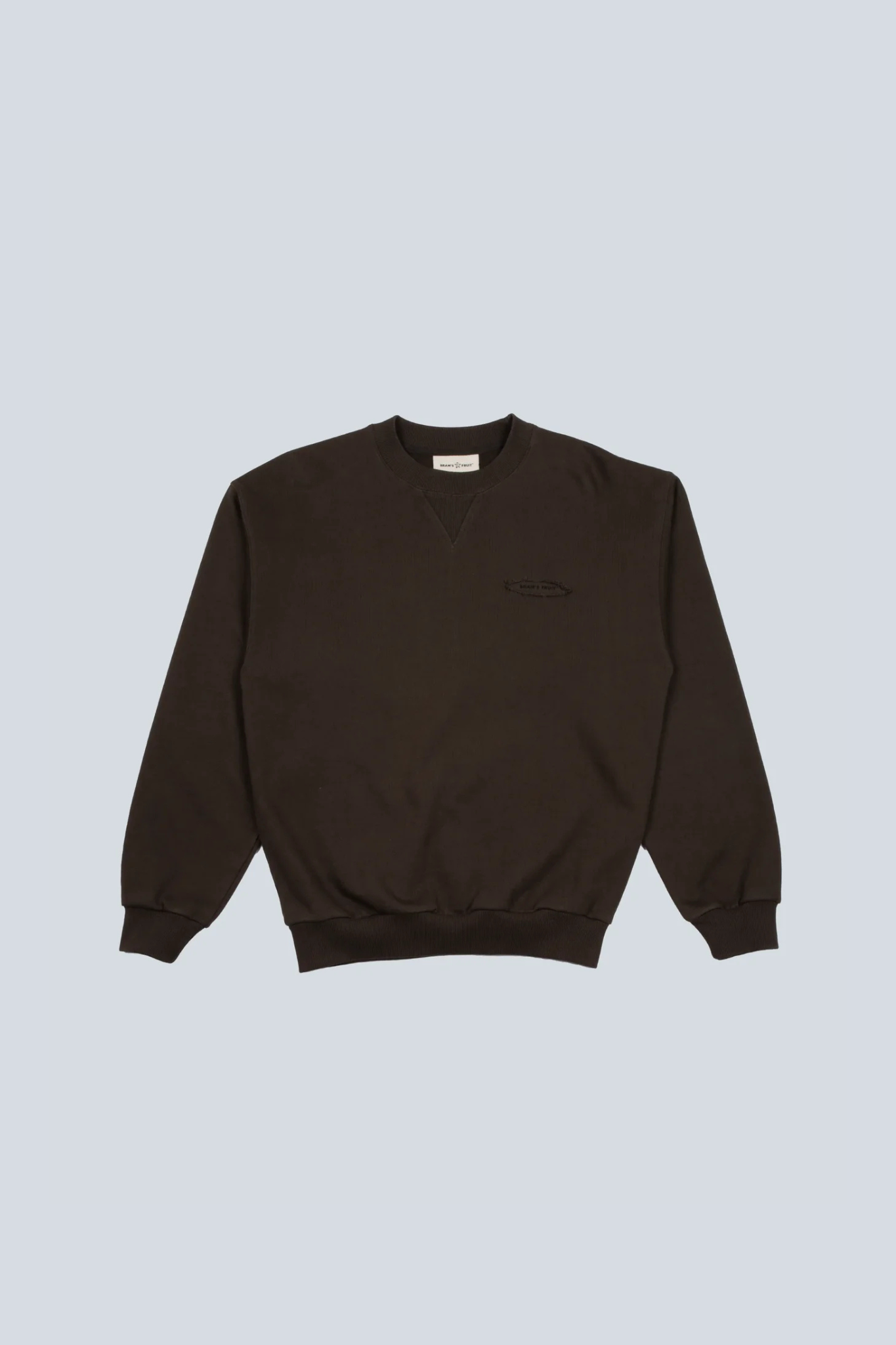 CUT & SEW "F*CK OFF I'M GARDENING" CREWNECK - WASHED CHARCOAL