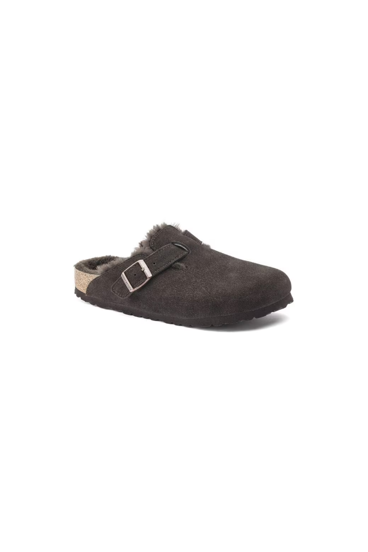 BOSTON VL/SHEARLING WOMEN SANDALS - MOCCA