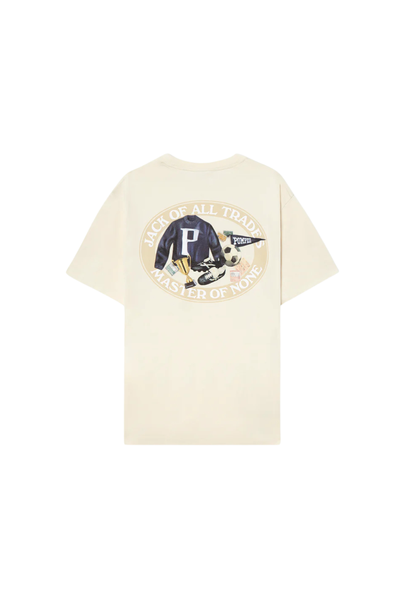 JACK OF ALL TRADES T-SHIRT - CREAM