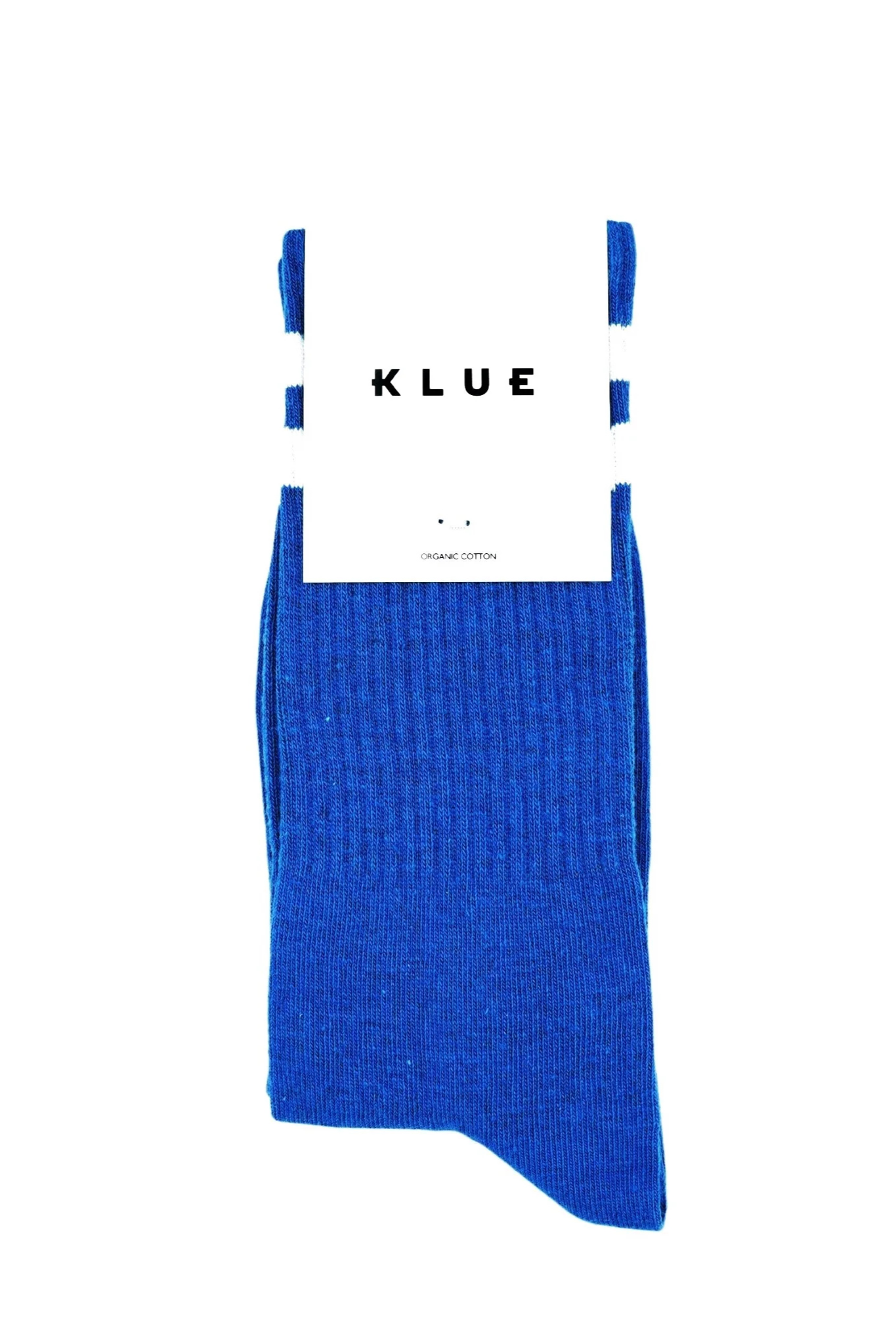 ORGANIC COTTON TENNIS SOCKS - BLUE AND WHITE