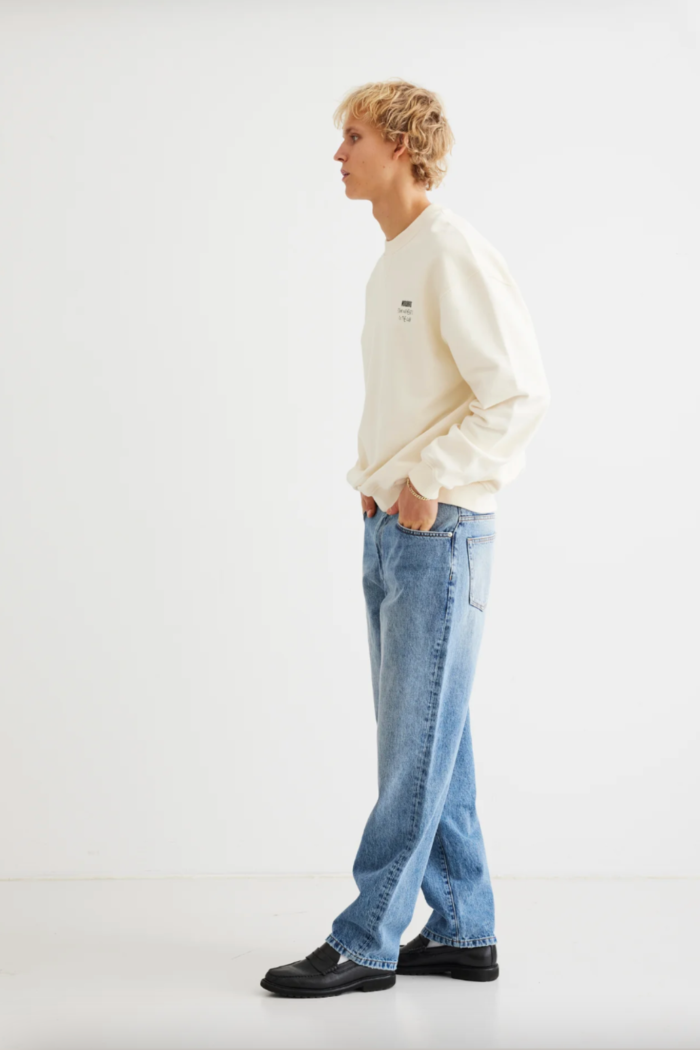 WB LEROY OPTIC JEANS - BLUE