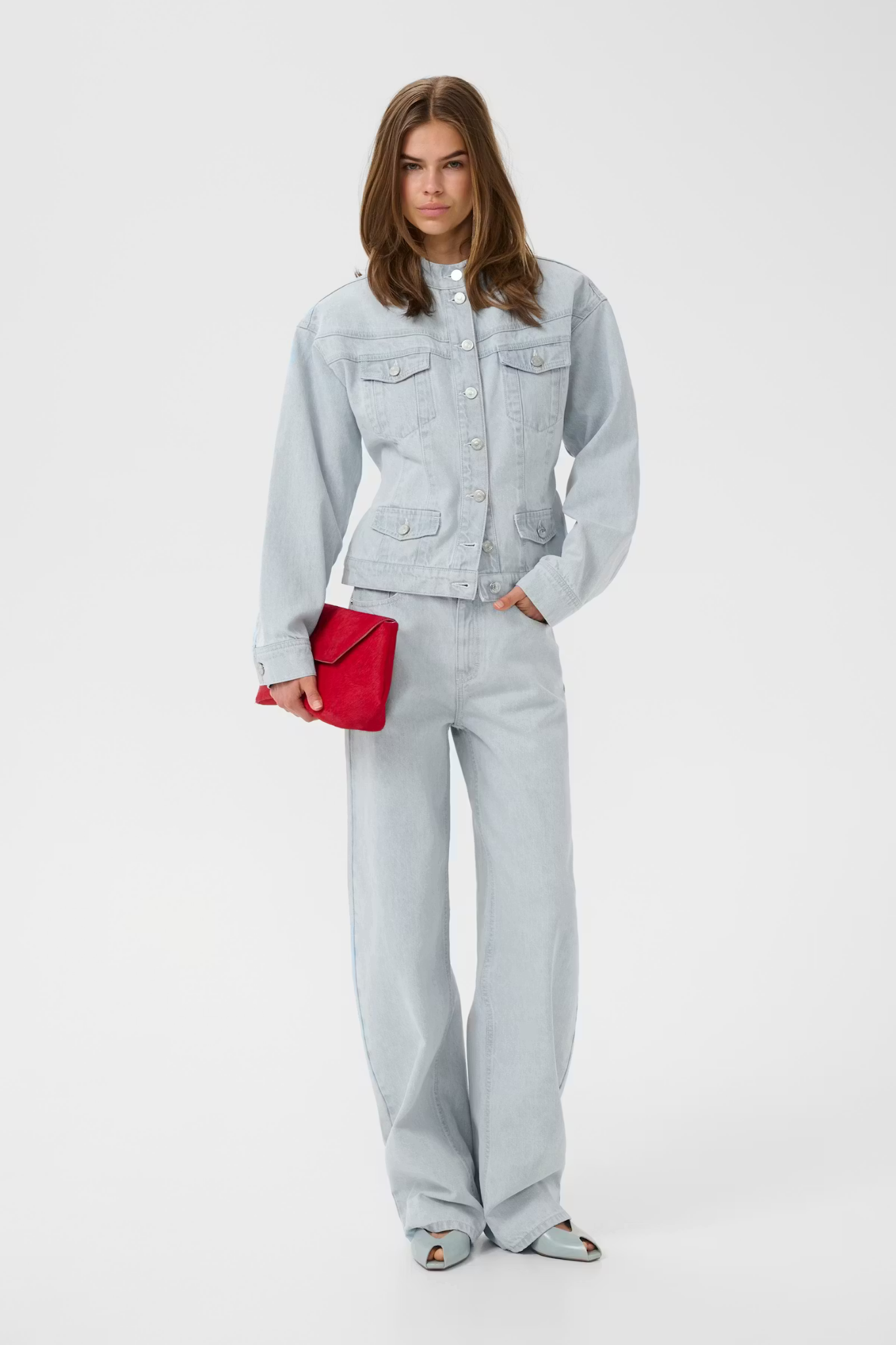 PARWANA BARREL JEANS - VINTAGE LIGHT DENIM