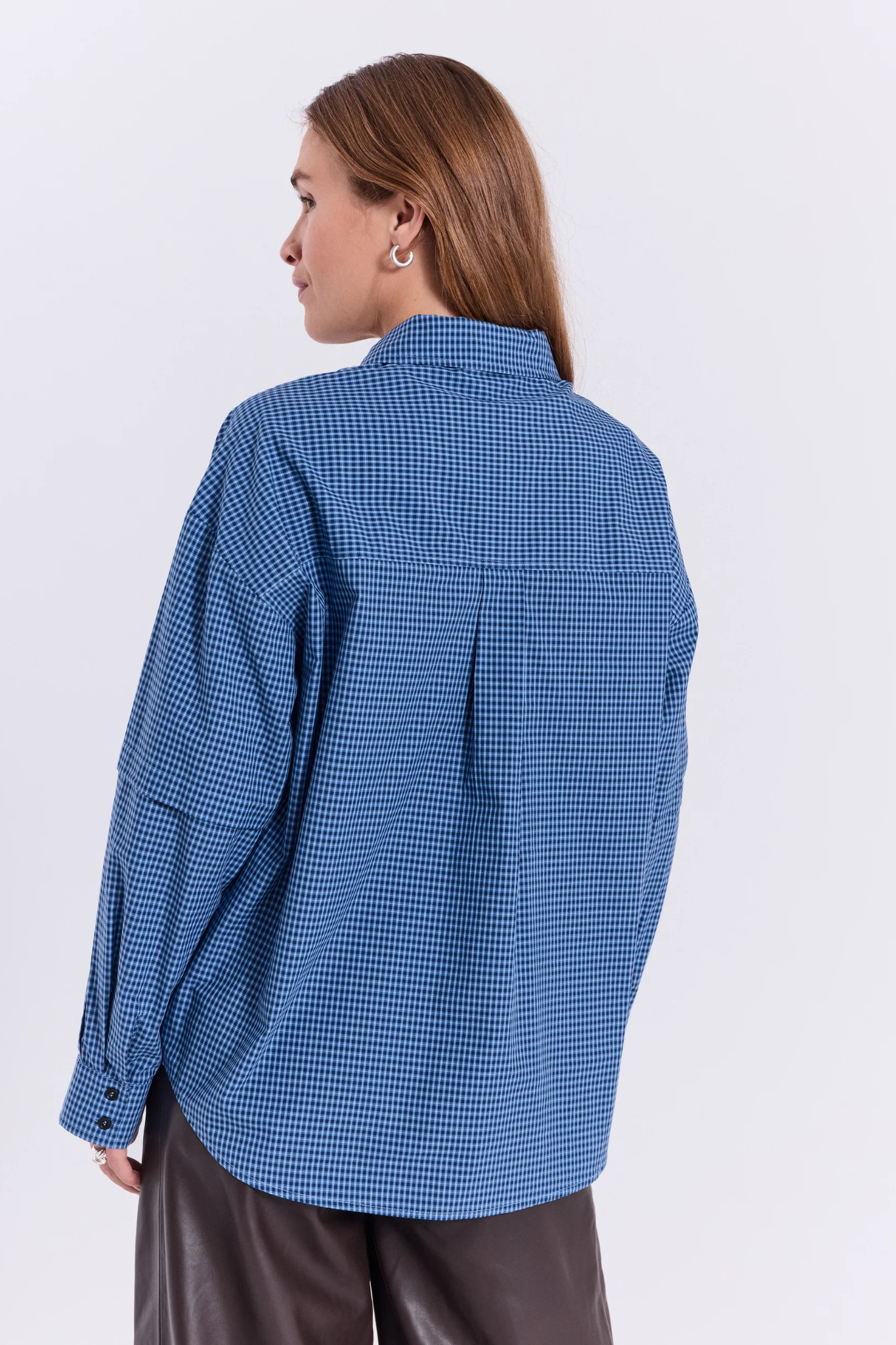 SOFFIE SHIRT - BLUE CHECK